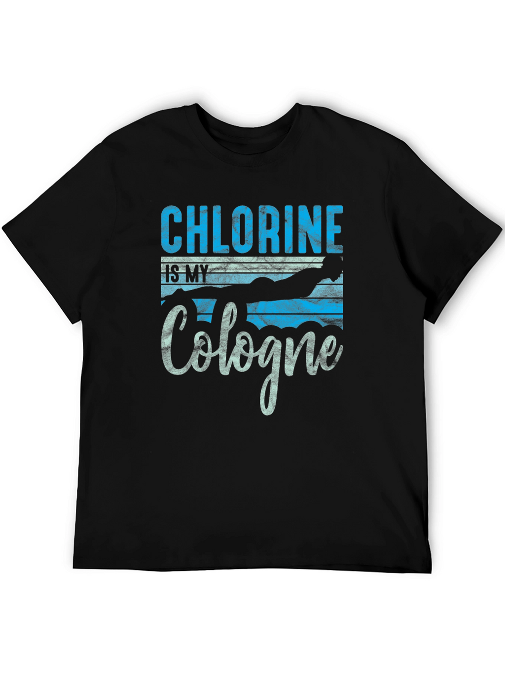 Chlorine is My Cologne Black T-Shirt