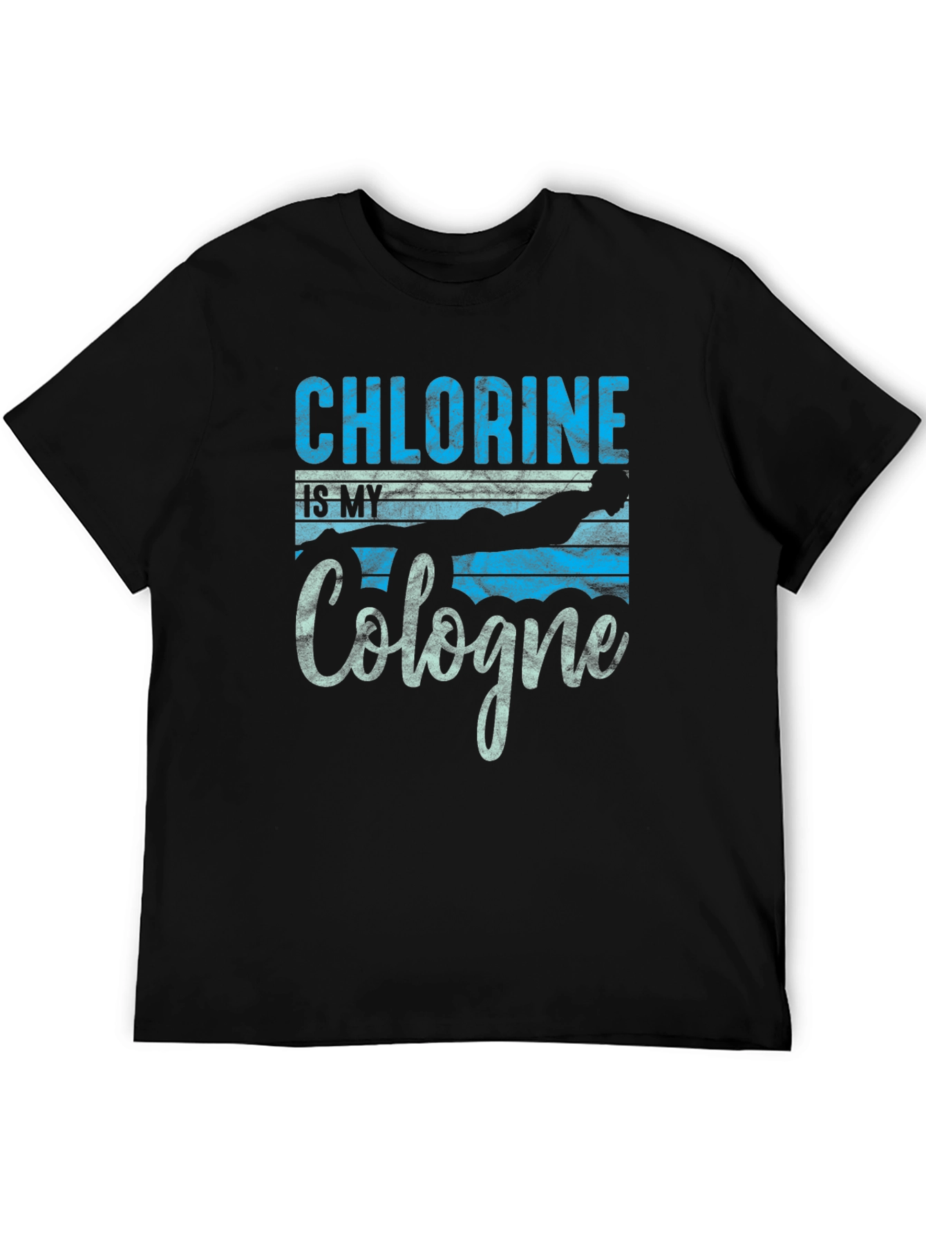 Chlorine is My Cologne Black T-Shirt
