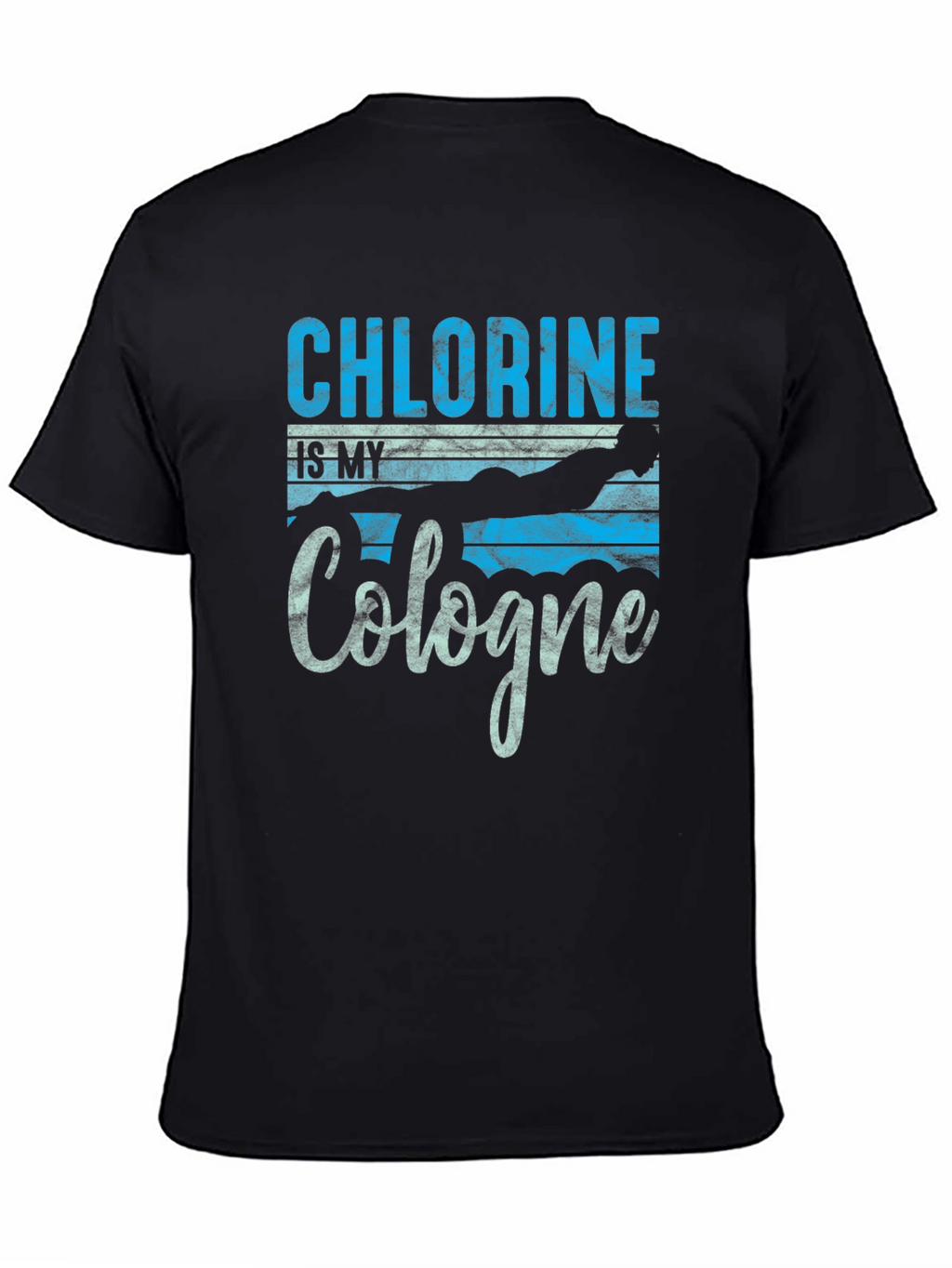 Chlorine is My Cologne Black T-Shirt