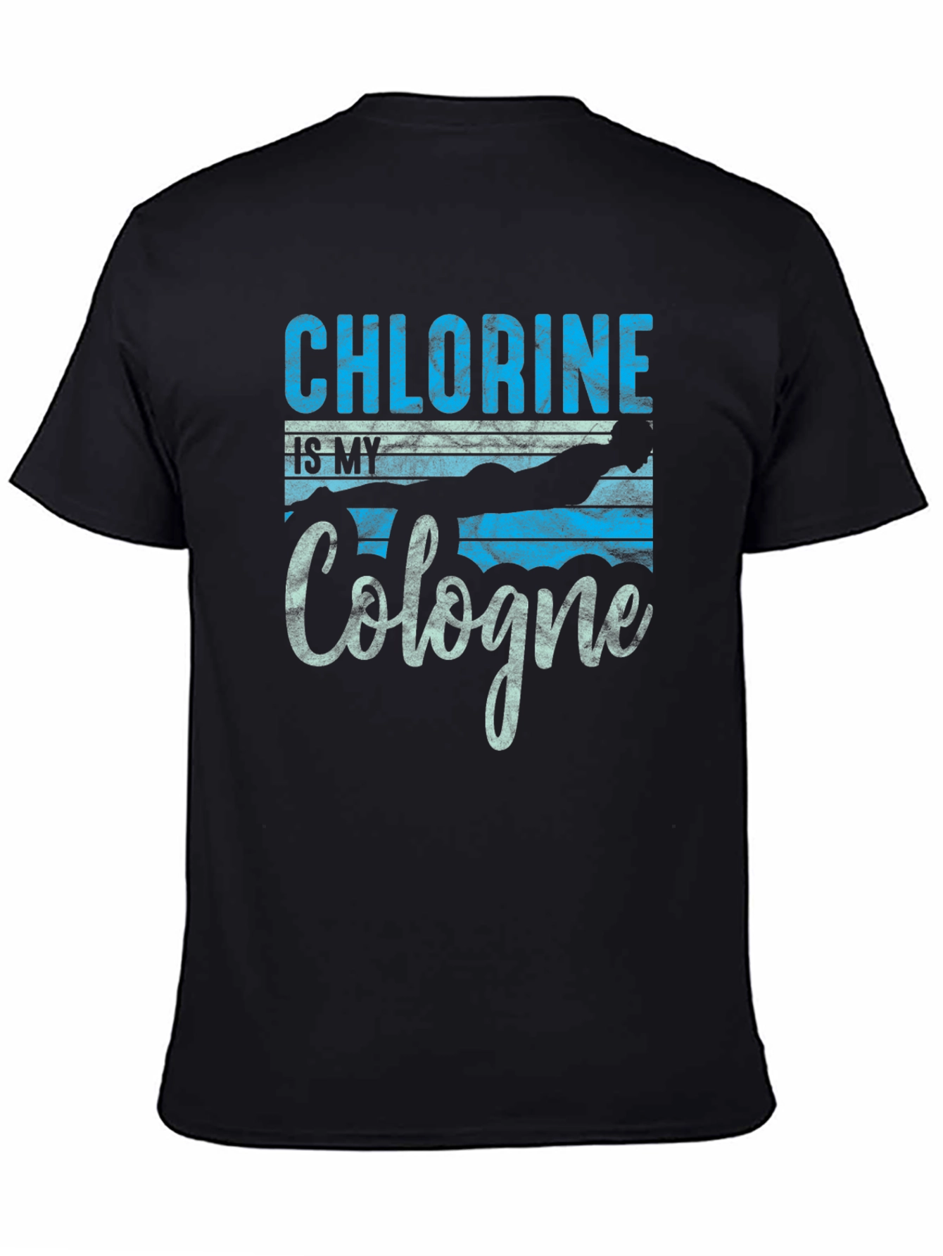 Chlorine is My Cologne Black T-Shirt