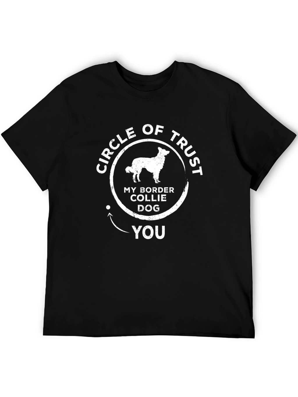 Circle of Trust Border Collie Dog T-Shirt