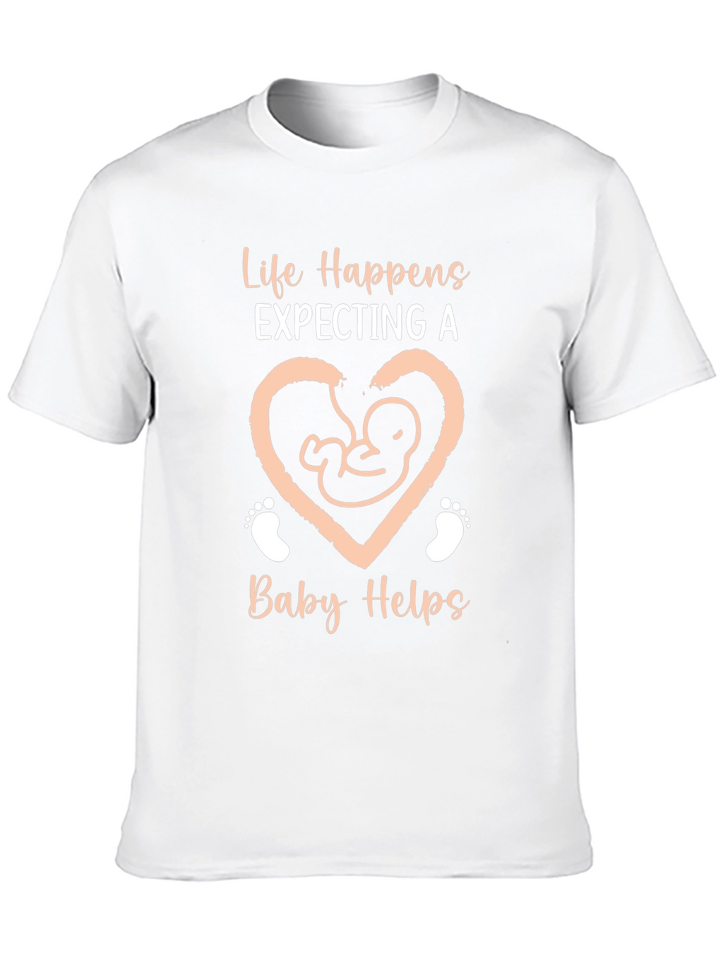 Expecting Baby Graphic Tee Shirt