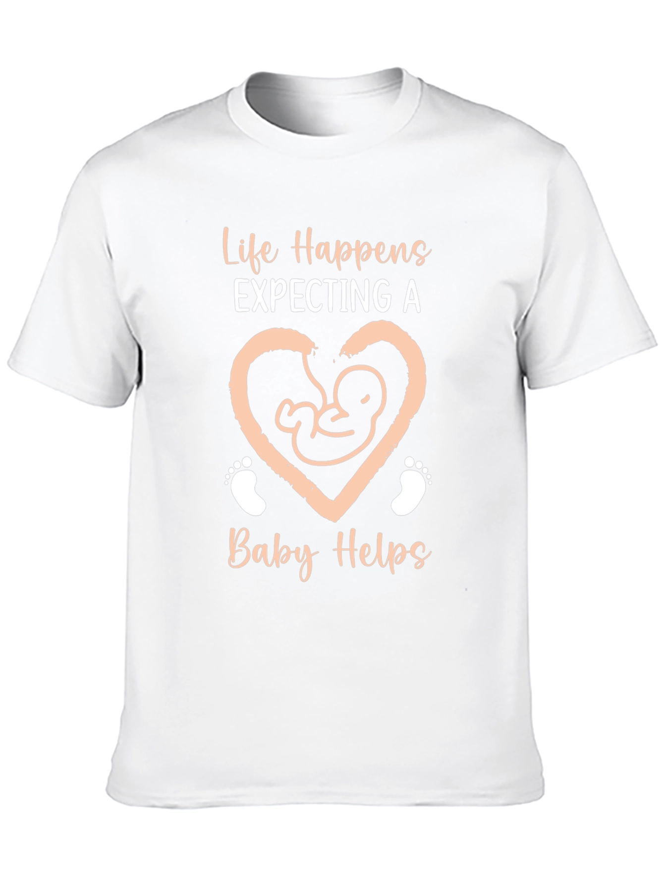 Expecting Baby Graphic Tee Shirt