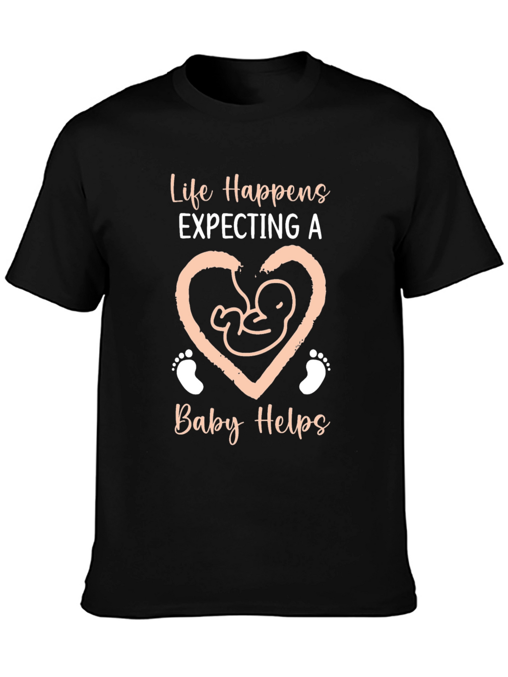 Expecting Baby Graphic Tee Shirt