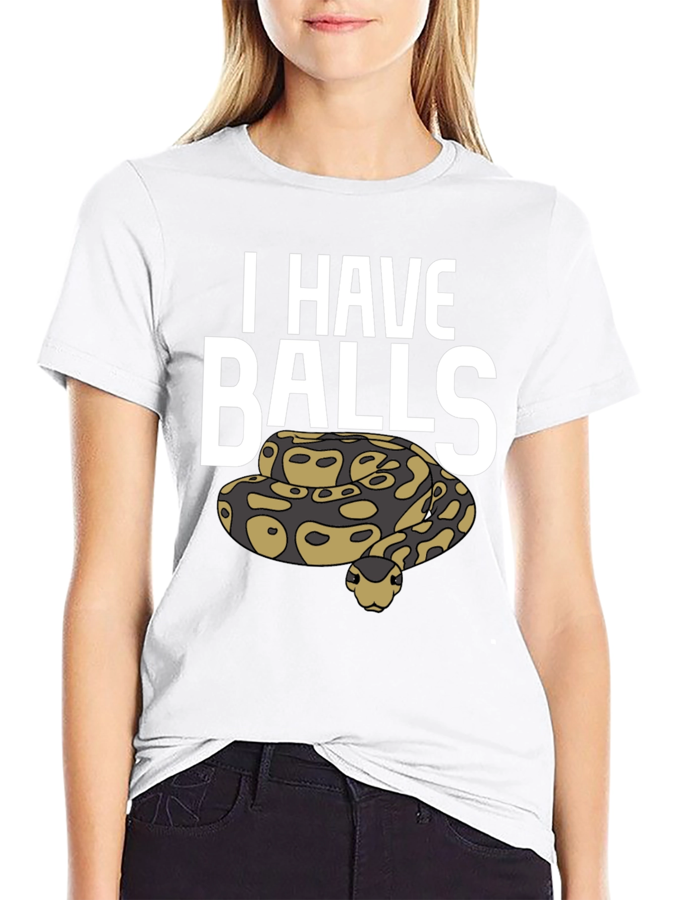 I Have Balls Python Graphic T-Shirt