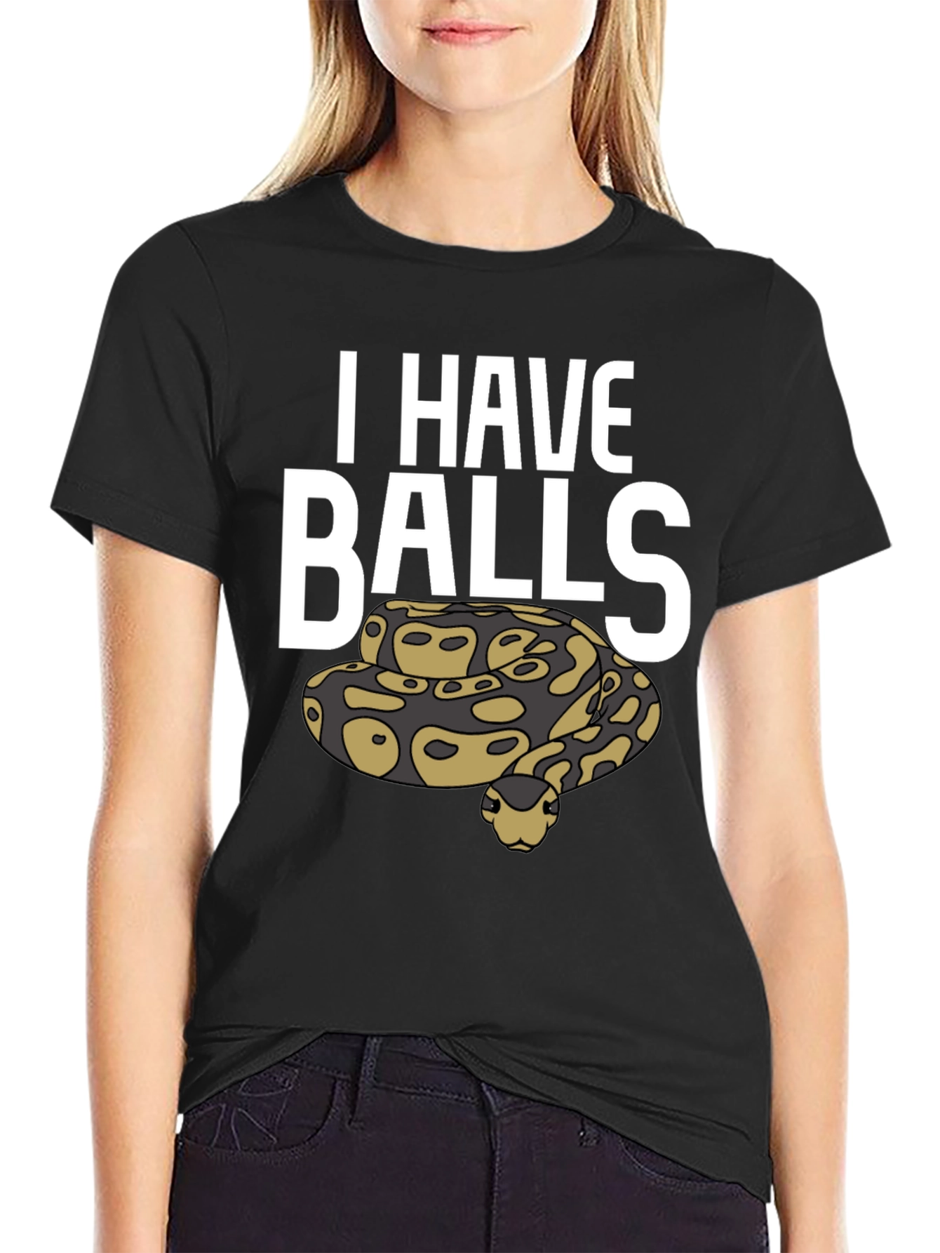 I Have Balls Python Graphic T-Shirt