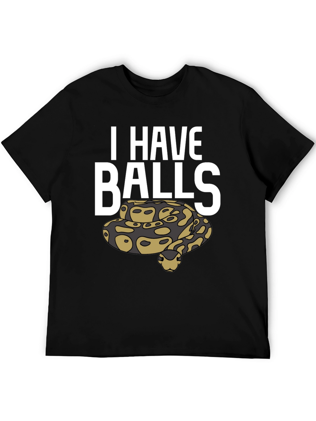 I Have Balls Python Graphic T-Shirt