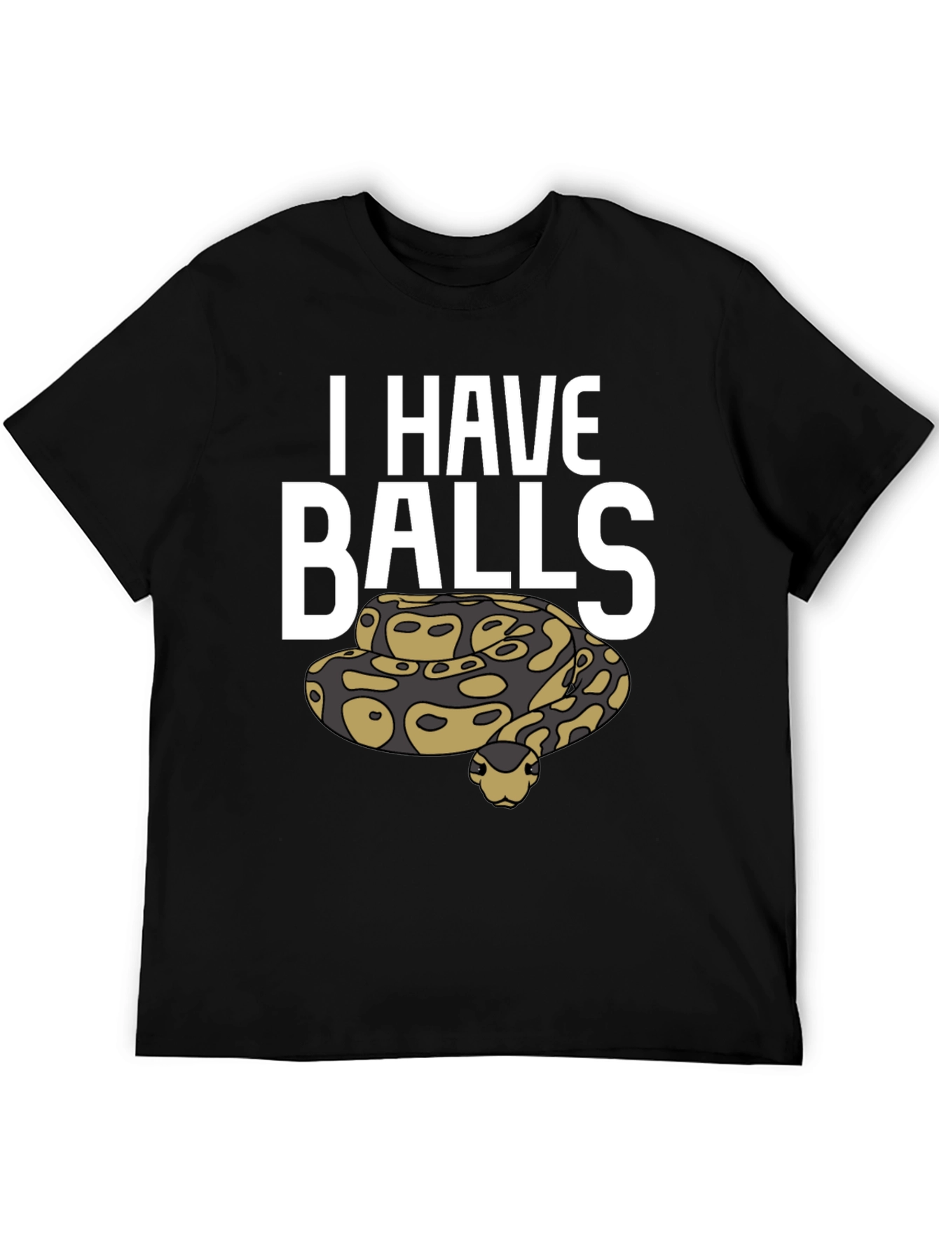 I Have Balls Python Graphic T-Shirt