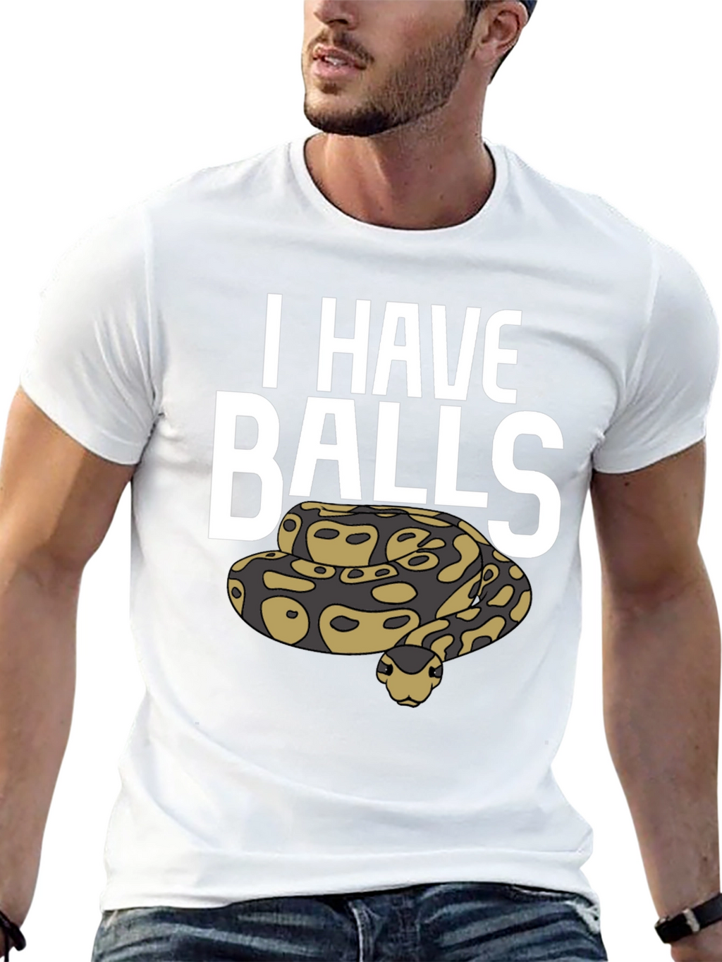 I Have Balls Python Graphic T-Shirt