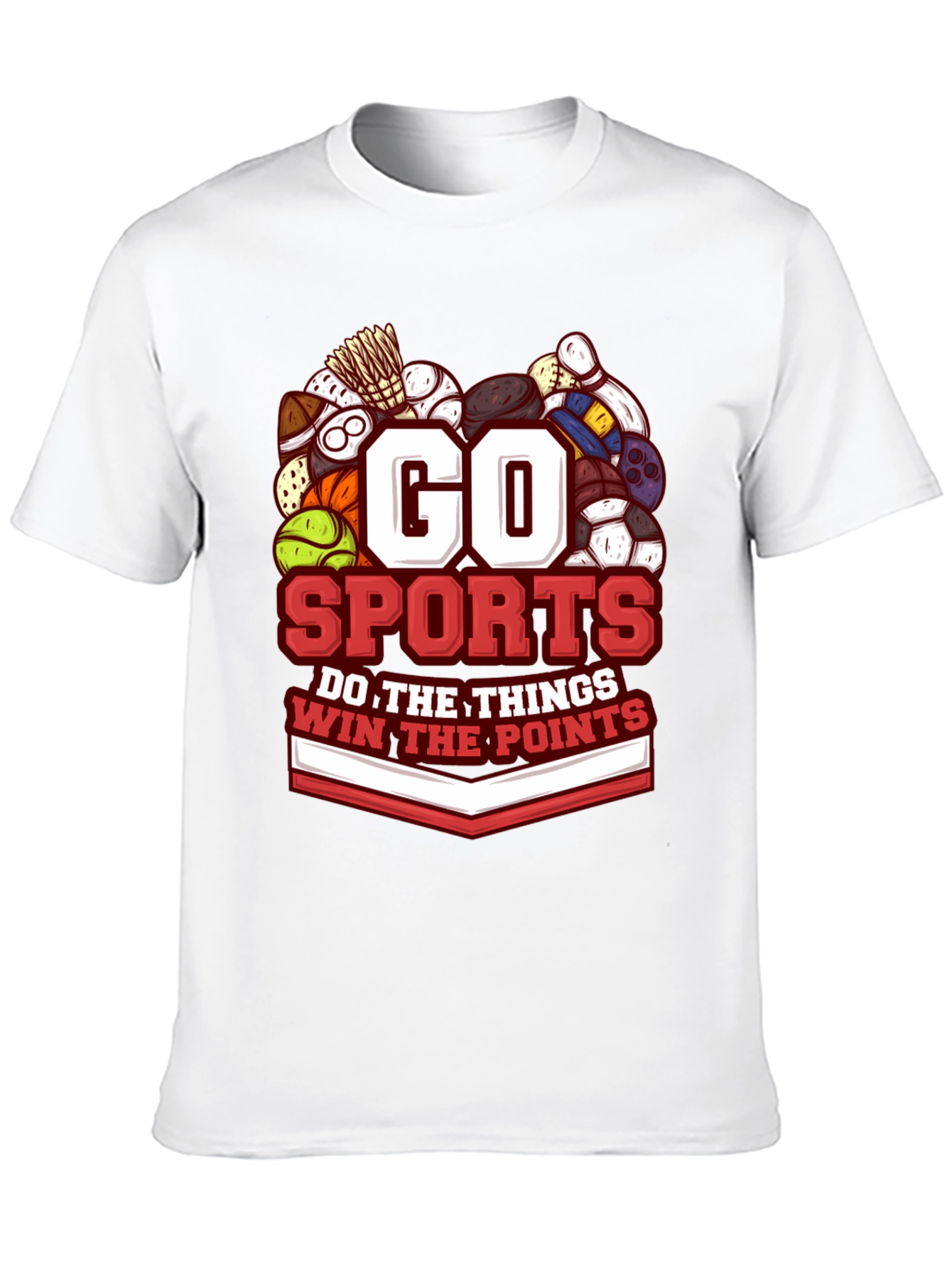 Go Sports Graphic T-Shirt