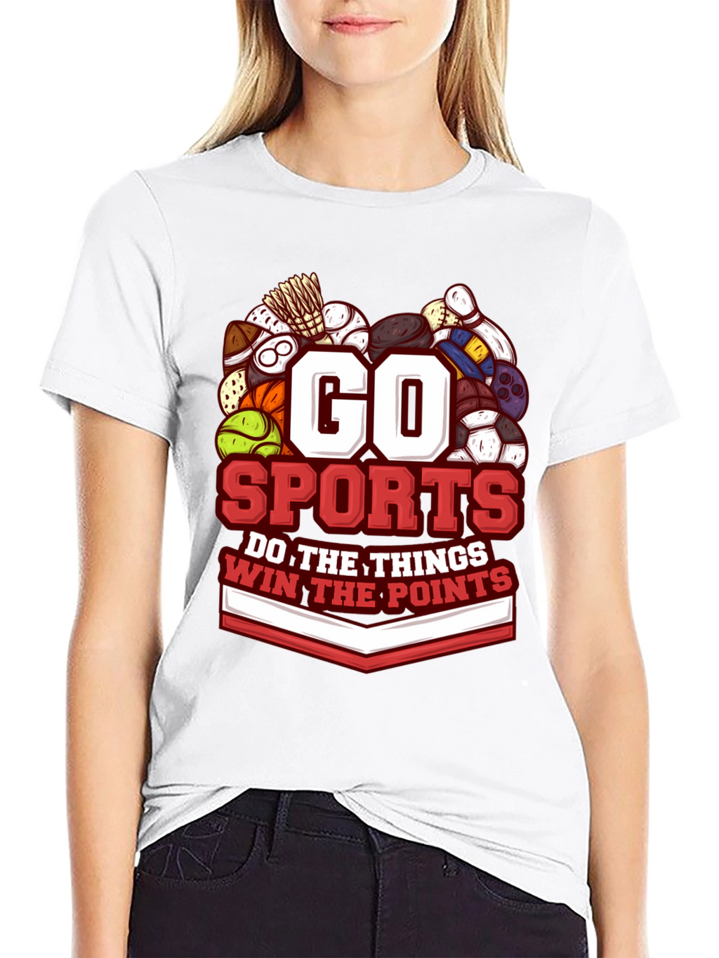 Go Sports Graphic T-Shirt