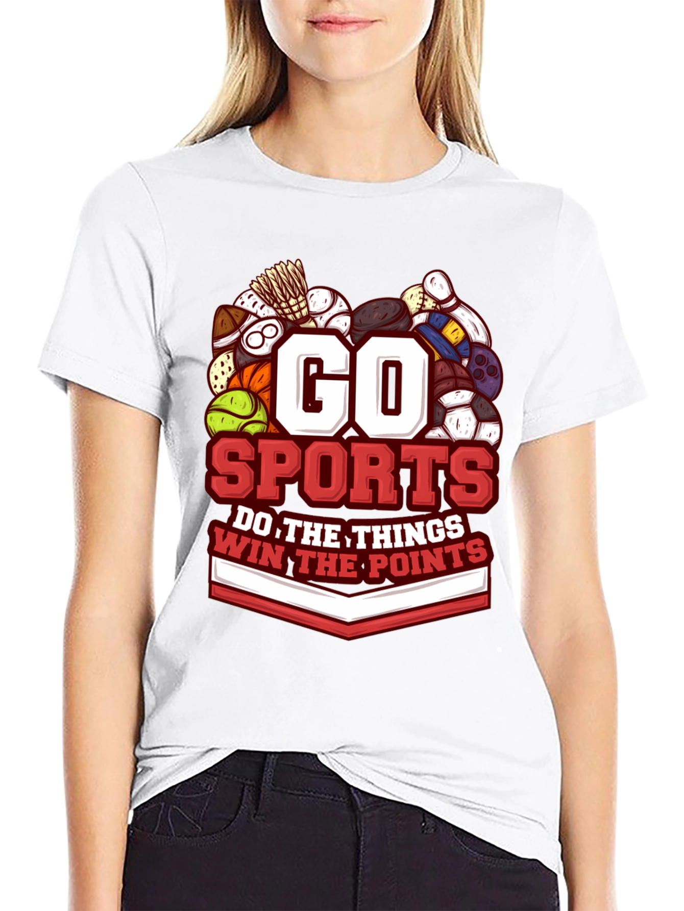 Go Sports Graphic T-Shirt