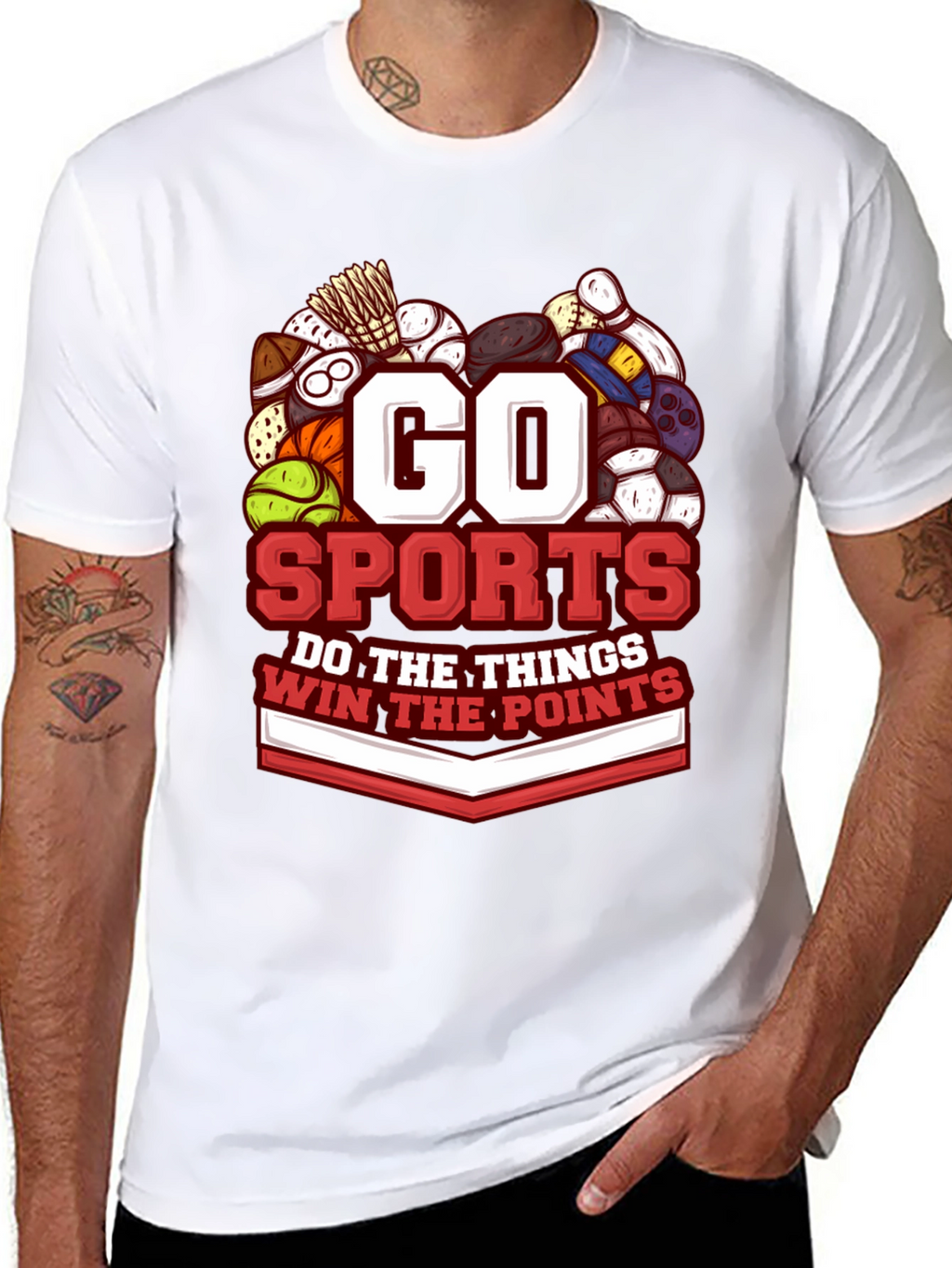 Go Sports Graphic T-Shirt