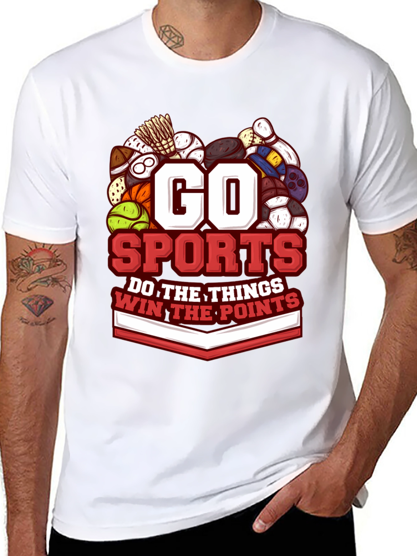 Go Sports Graphic T-Shirt