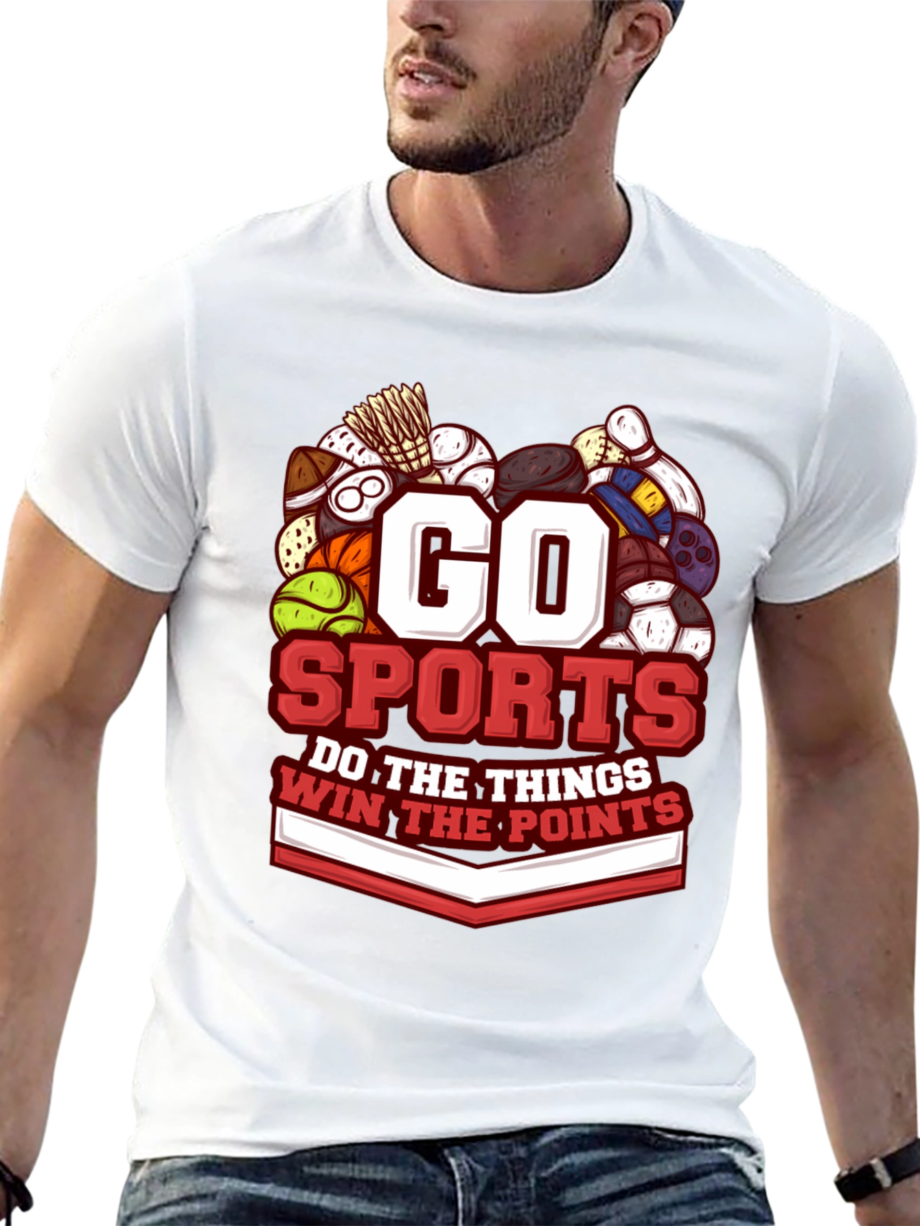 Go Sports Graphic T-Shirt