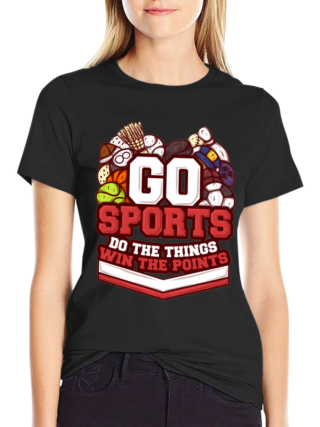 Go Sports Graphic T-Shirt
