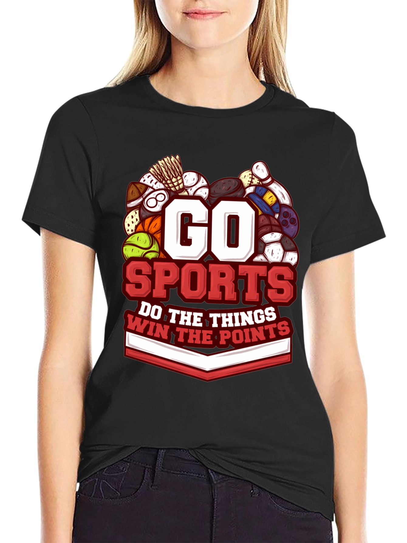 Go Sports Graphic T-Shirt