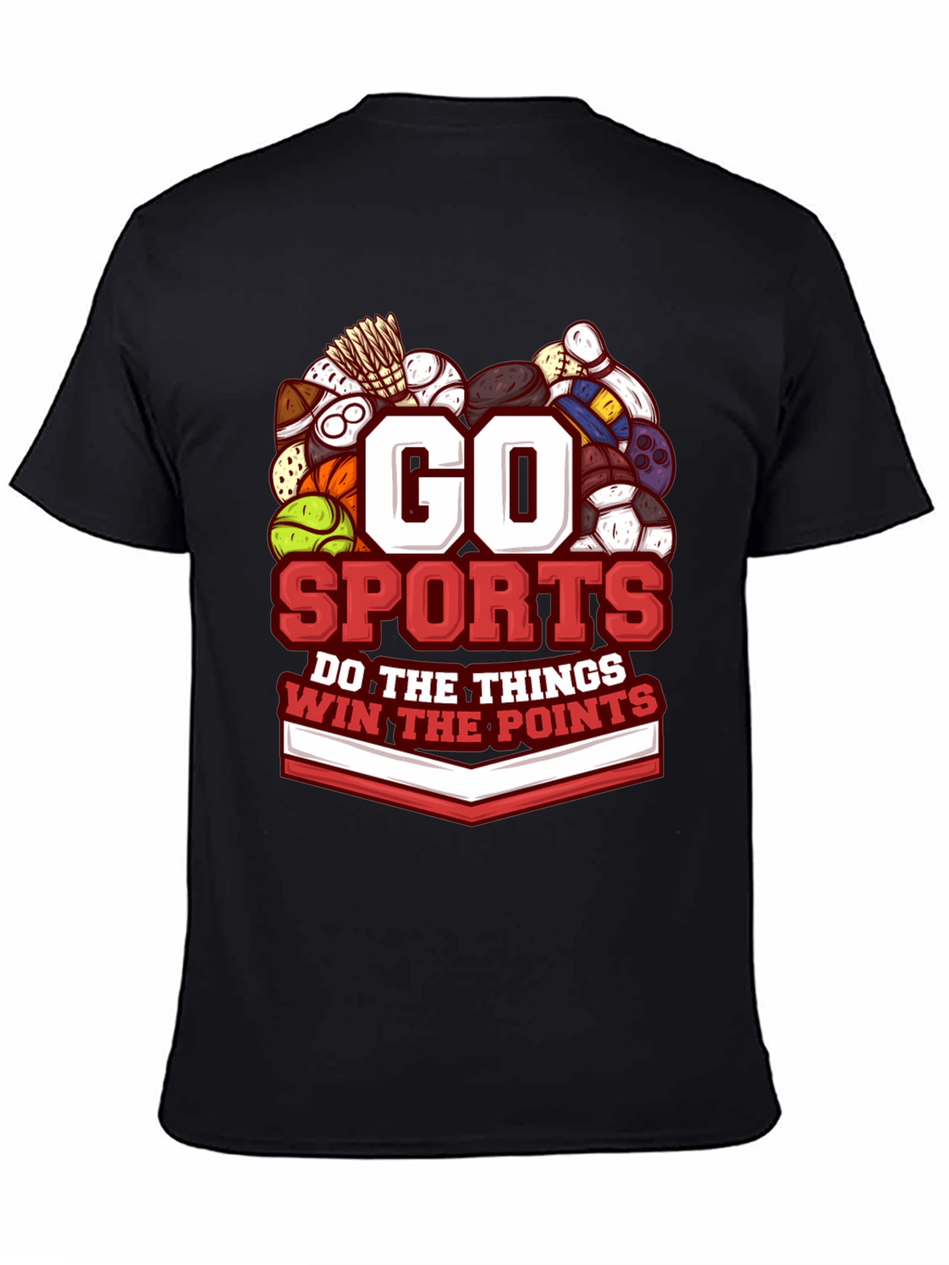 Go Sports Graphic T-Shirt
