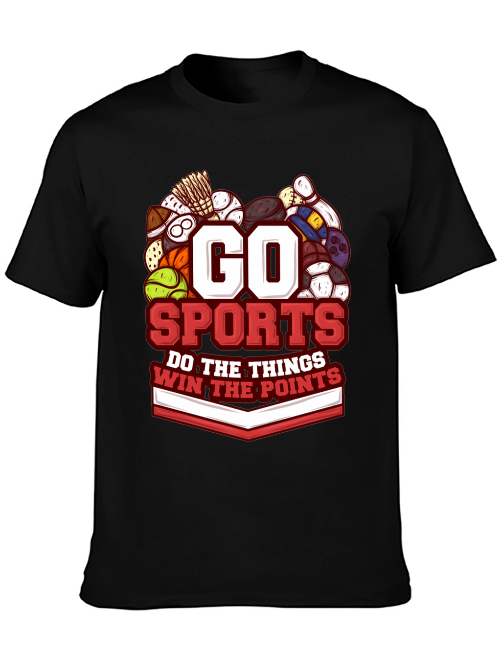 Go Sports Graphic T-Shirt