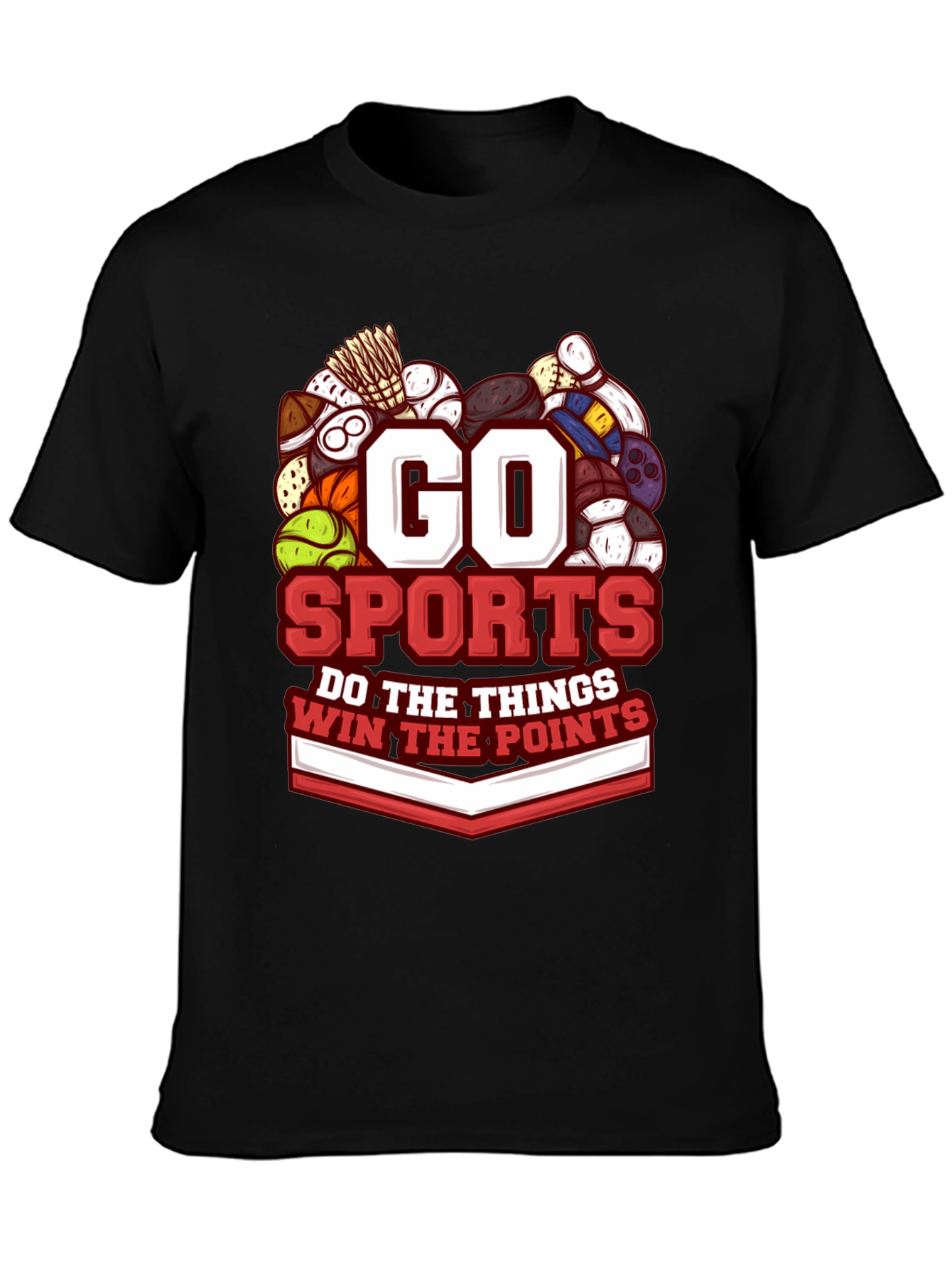 Go Sports Graphic T-Shirt