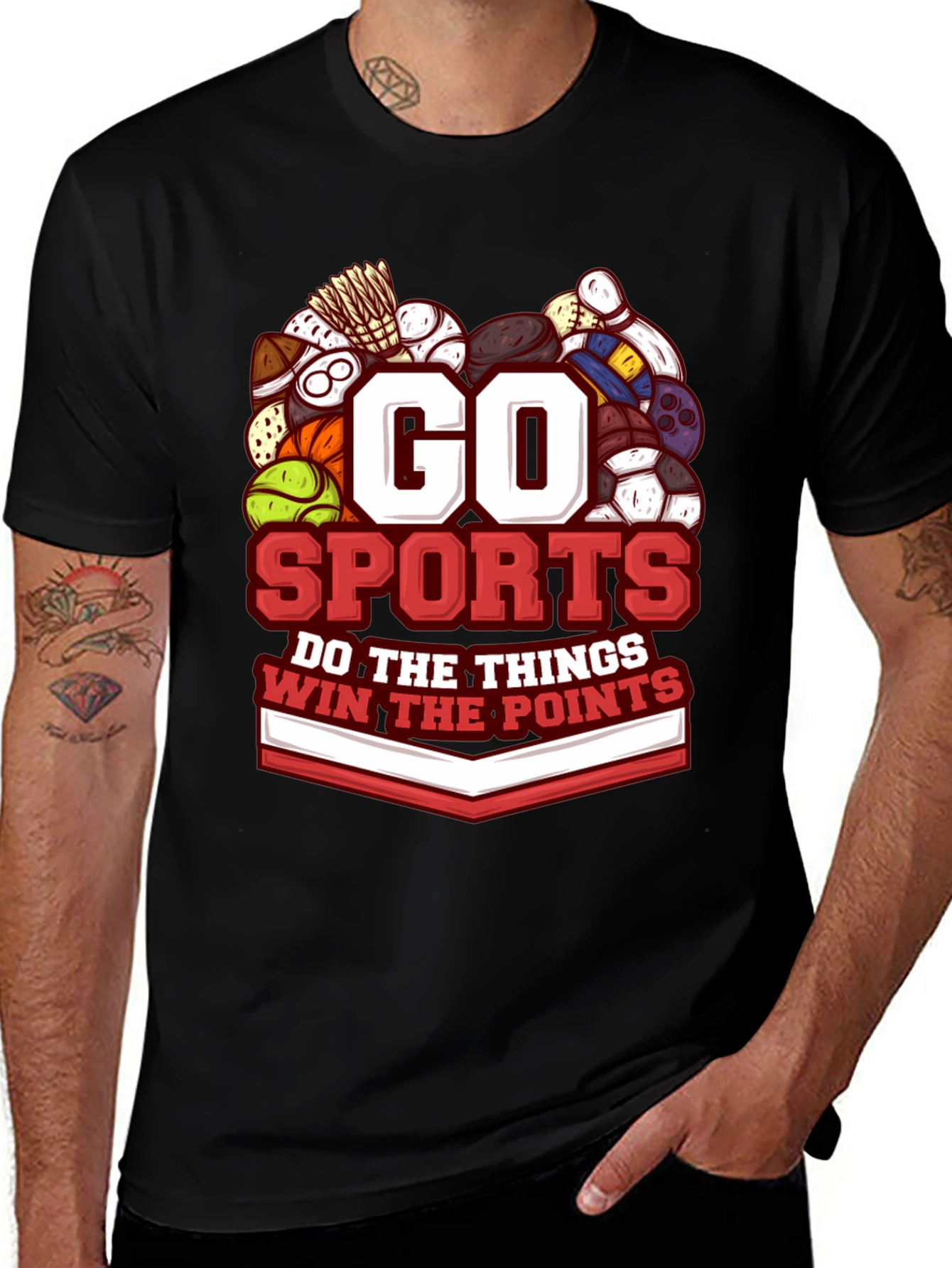Go Sports Graphic T-Shirt