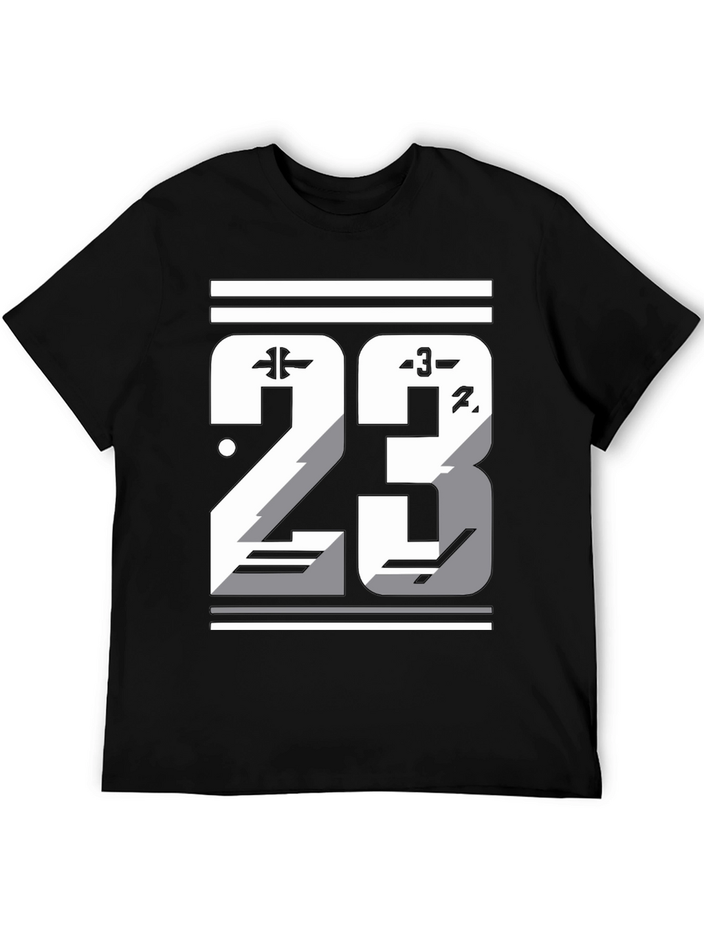 Mens Graphic T-Shirt - Number 23 Design