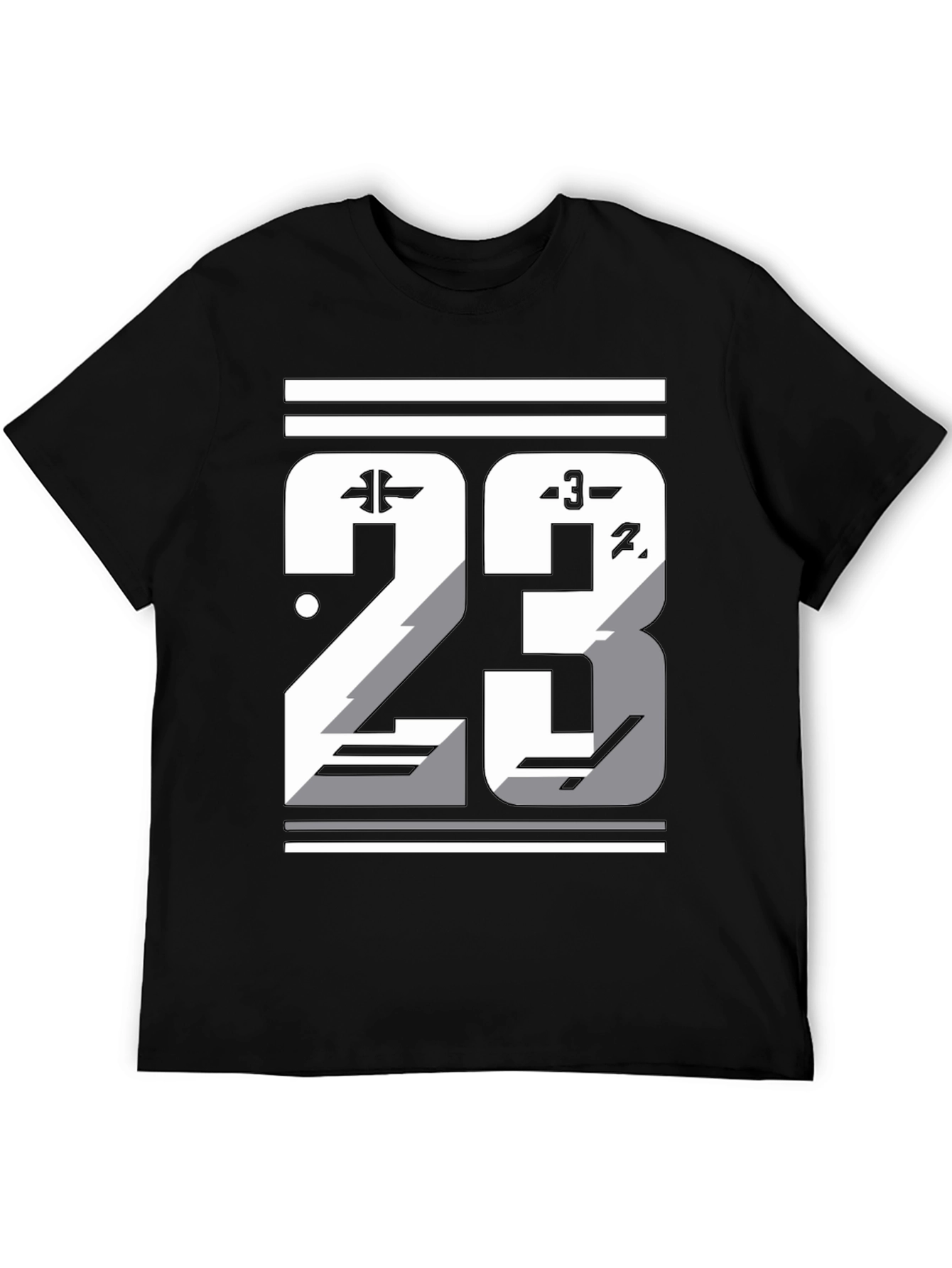 Mens Graphic T-Shirt - Number 23 Design