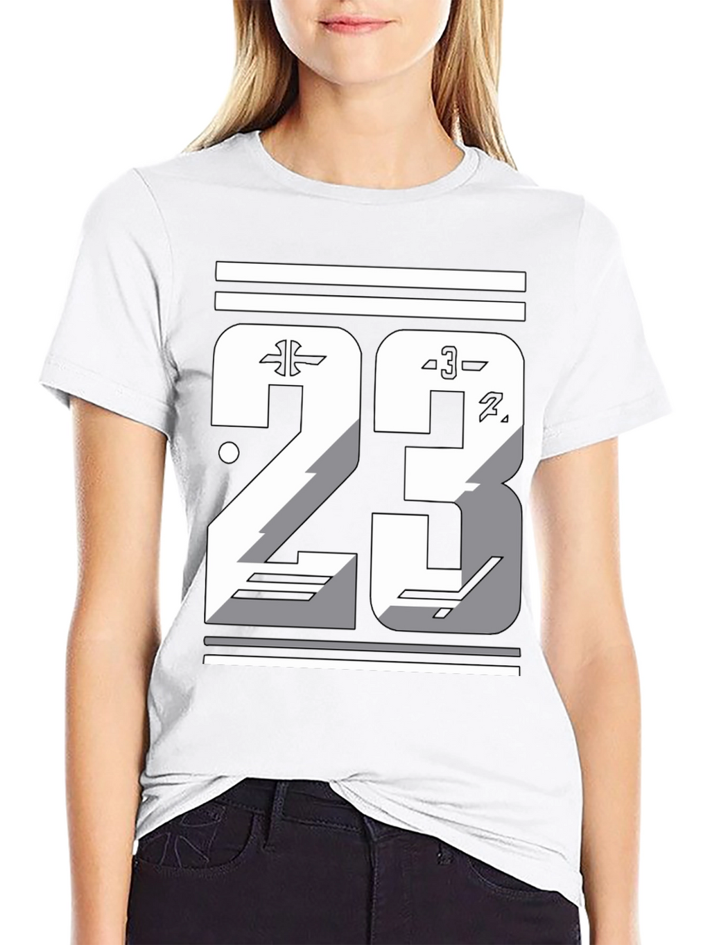 Mens Graphic T-Shirt - Number 23 Design