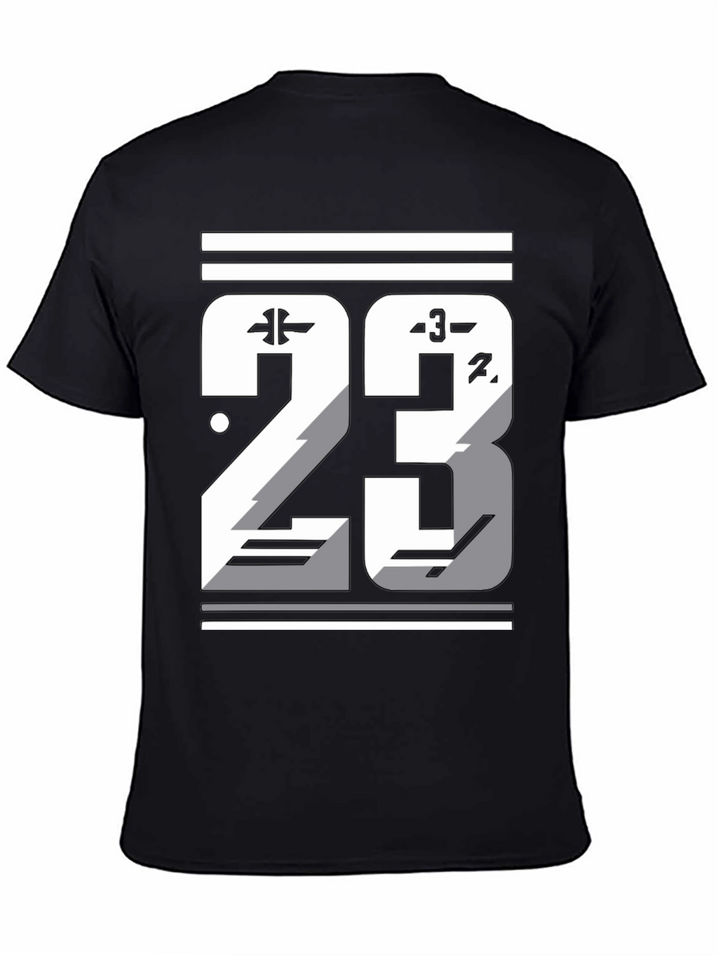 Mens Graphic T-Shirt - Number 23 Design