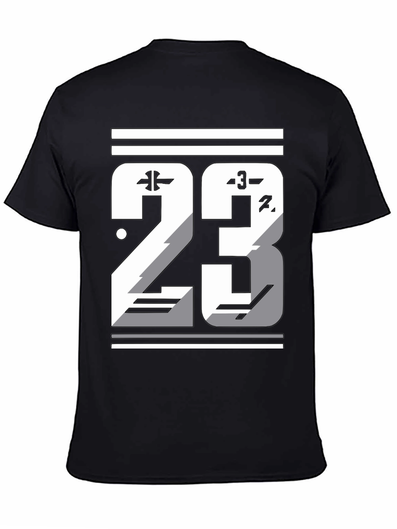 Mens Graphic T-Shirt - Number 23 Design