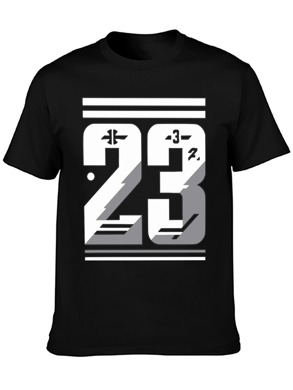 Mens Graphic T-Shirt - Number 23 Design
