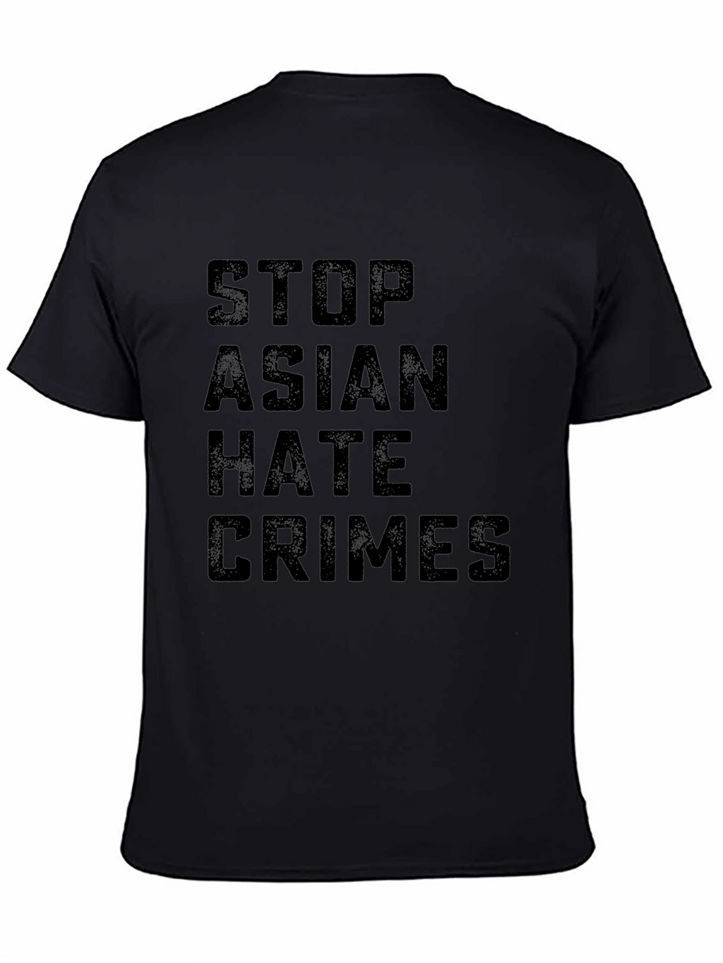 Stop Asian Hate Crimes Black Tee - Activism