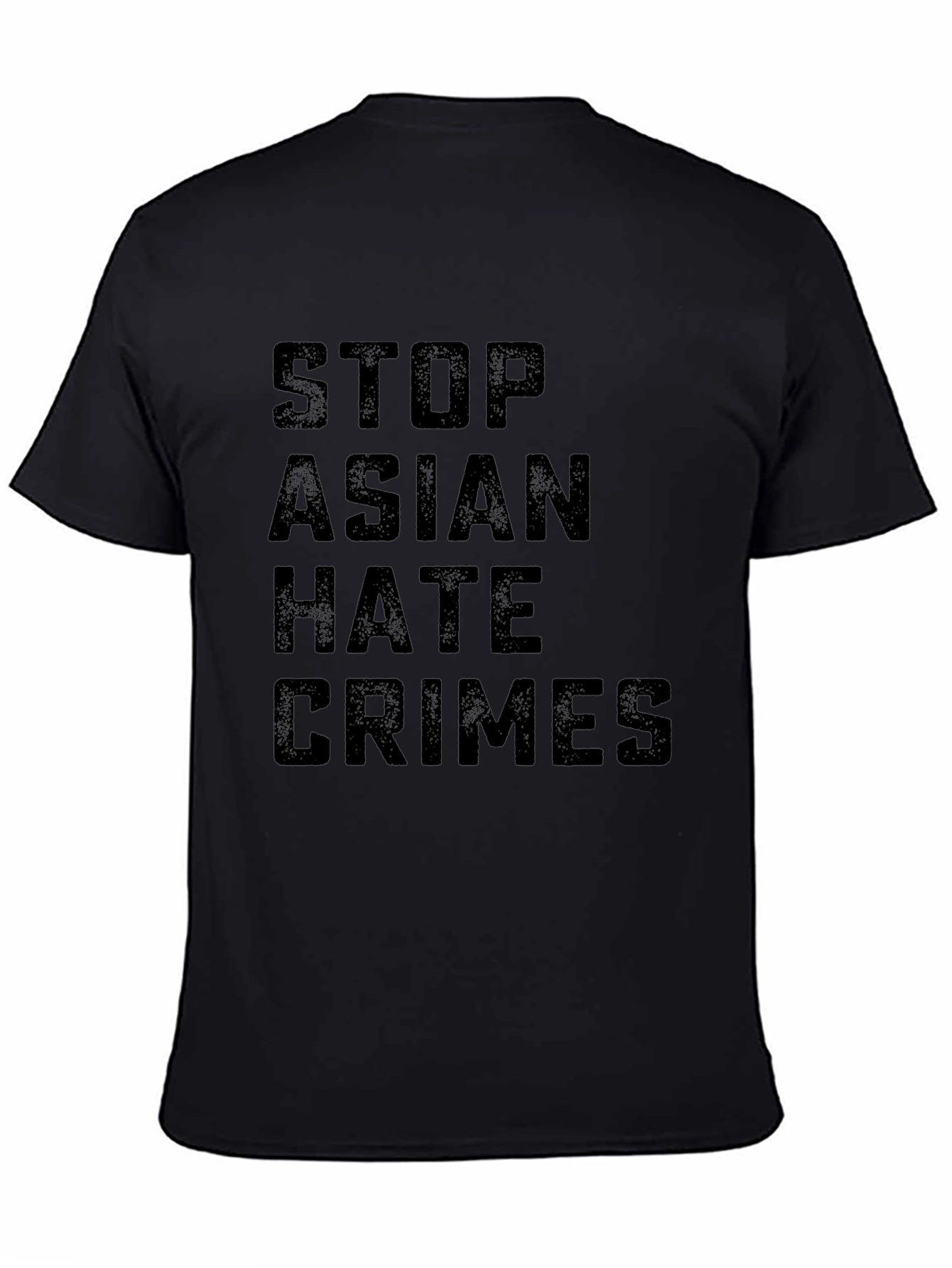 Stop Asian Hate Crimes Black Tee - Activism
