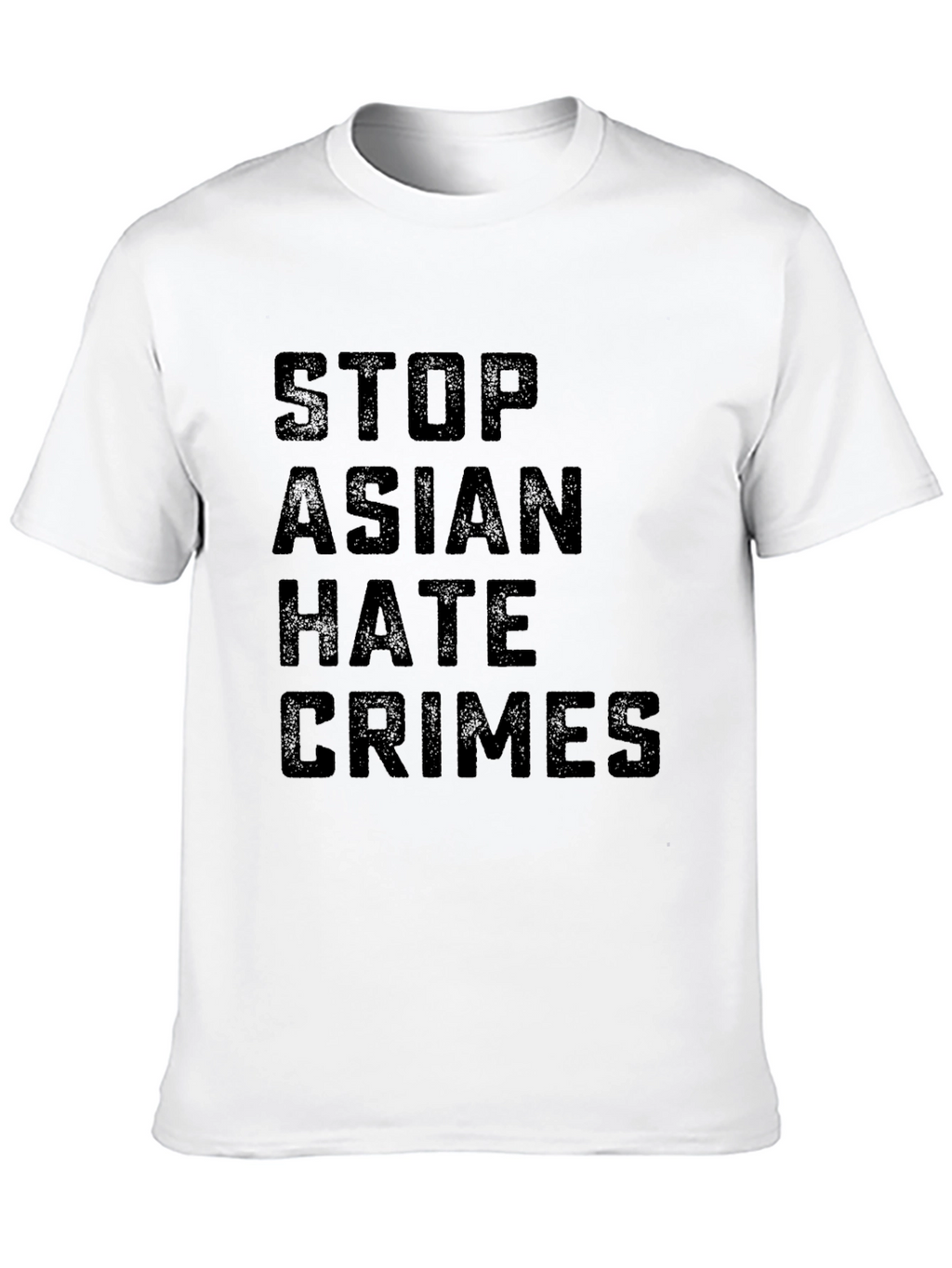 Stop Asian Hate Crimes Black Tee - Activism