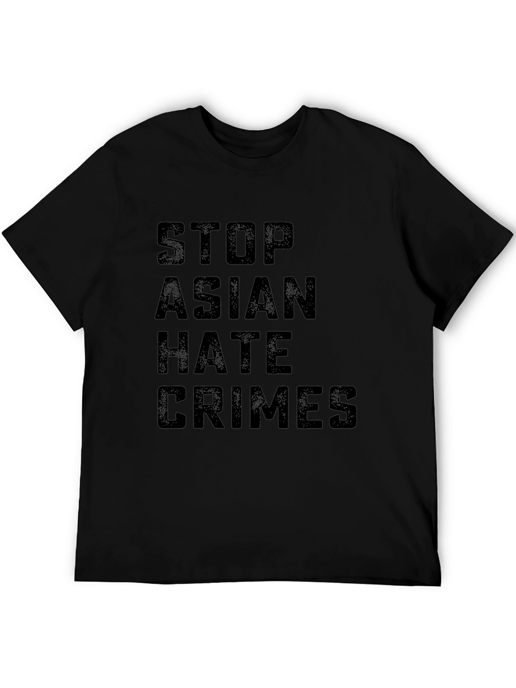 Stop Asian Hate Crimes Black Tee - Activism