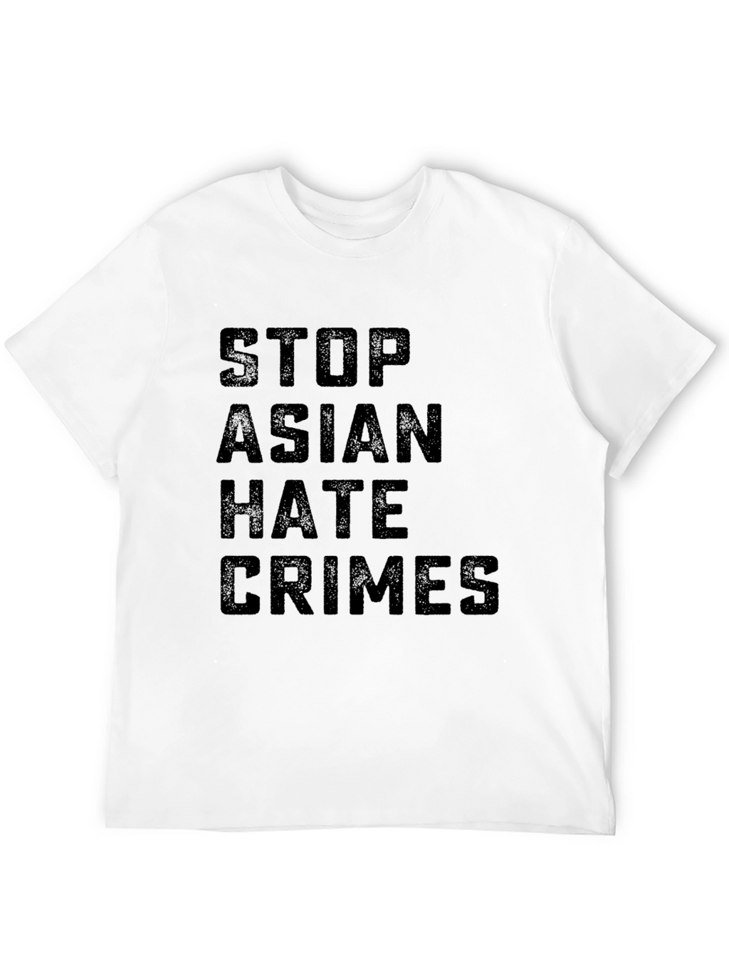 Stop Asian Hate Crimes Black Tee - Activism