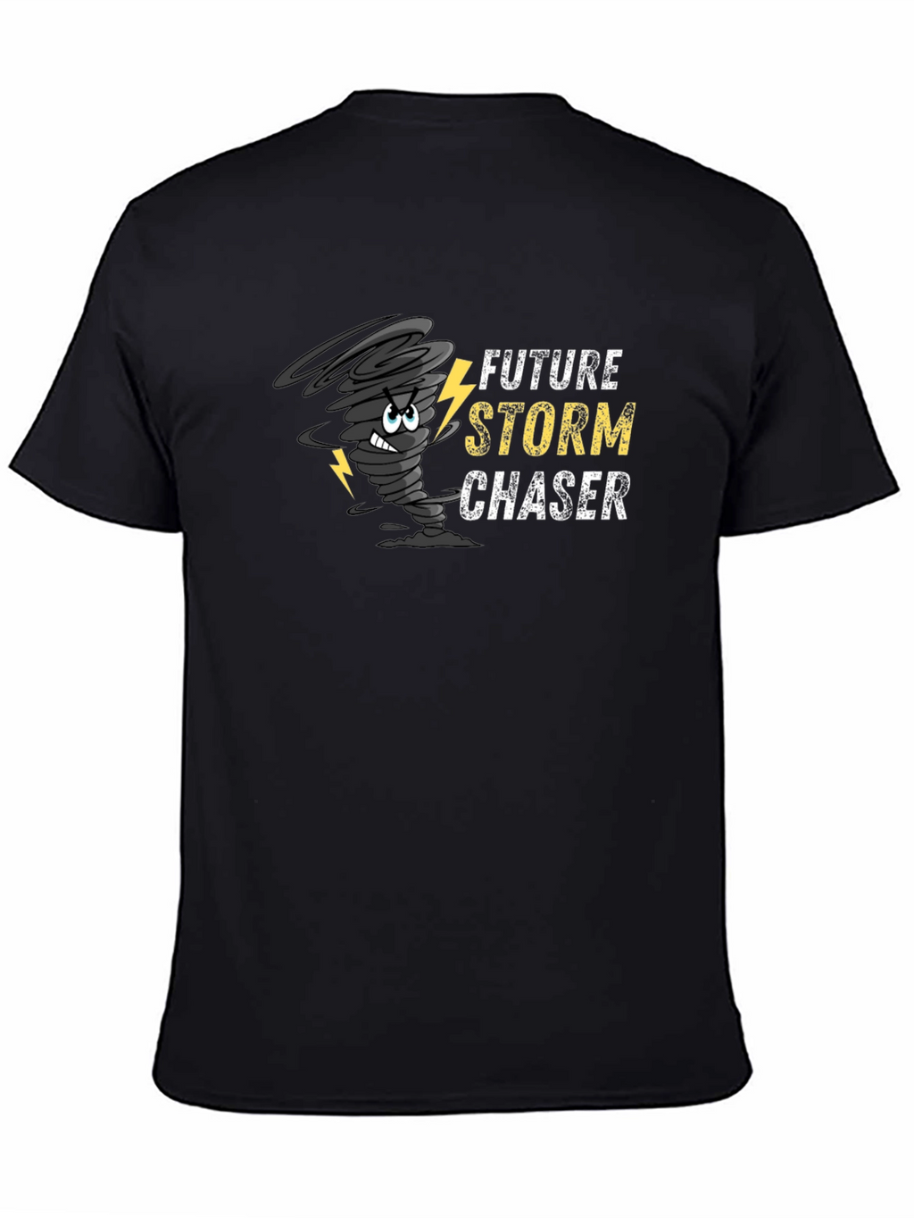 Future Storm Chaser Graphic Tee - Black Cotton