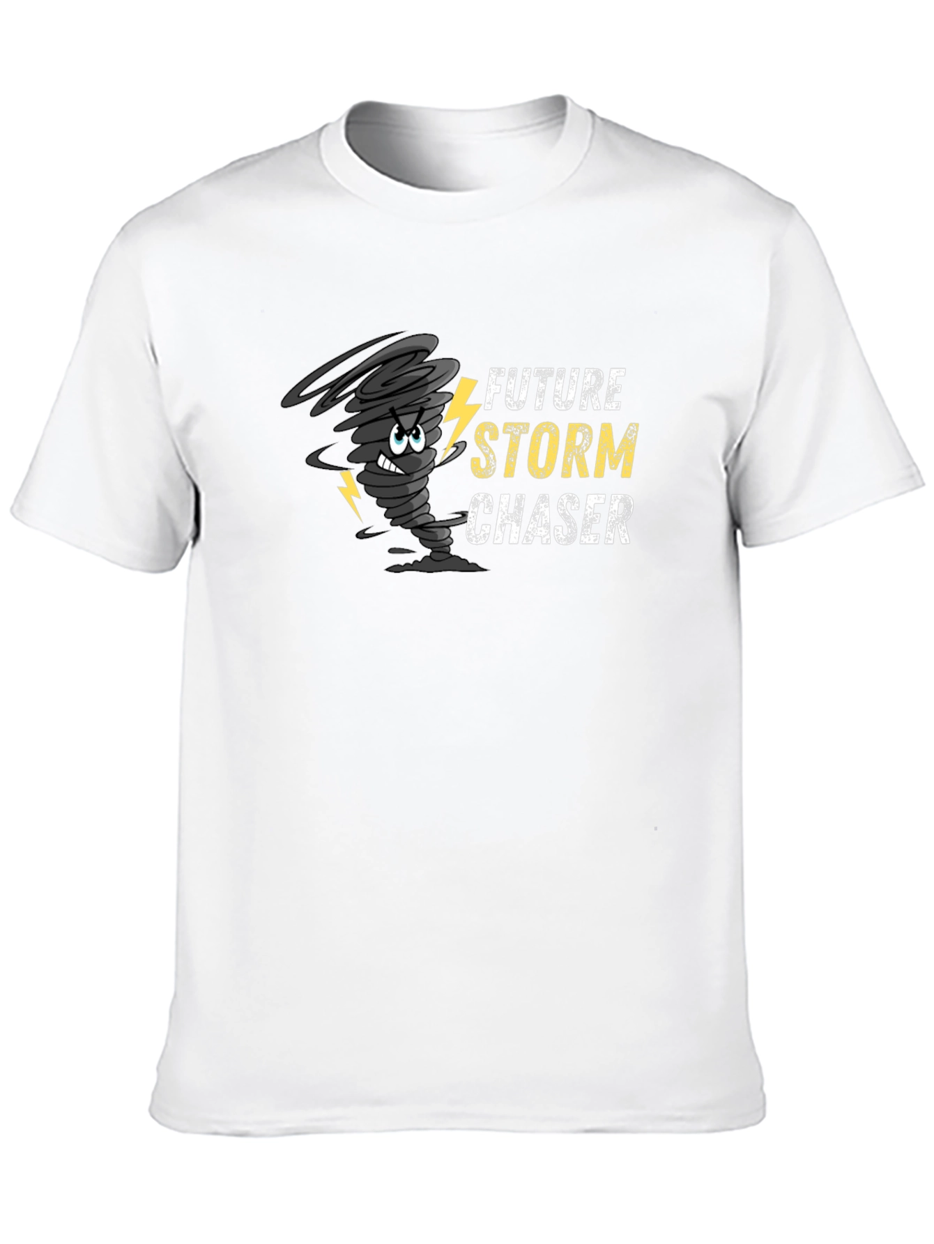 Future Storm Chaser Graphic Tee - Black Cotton