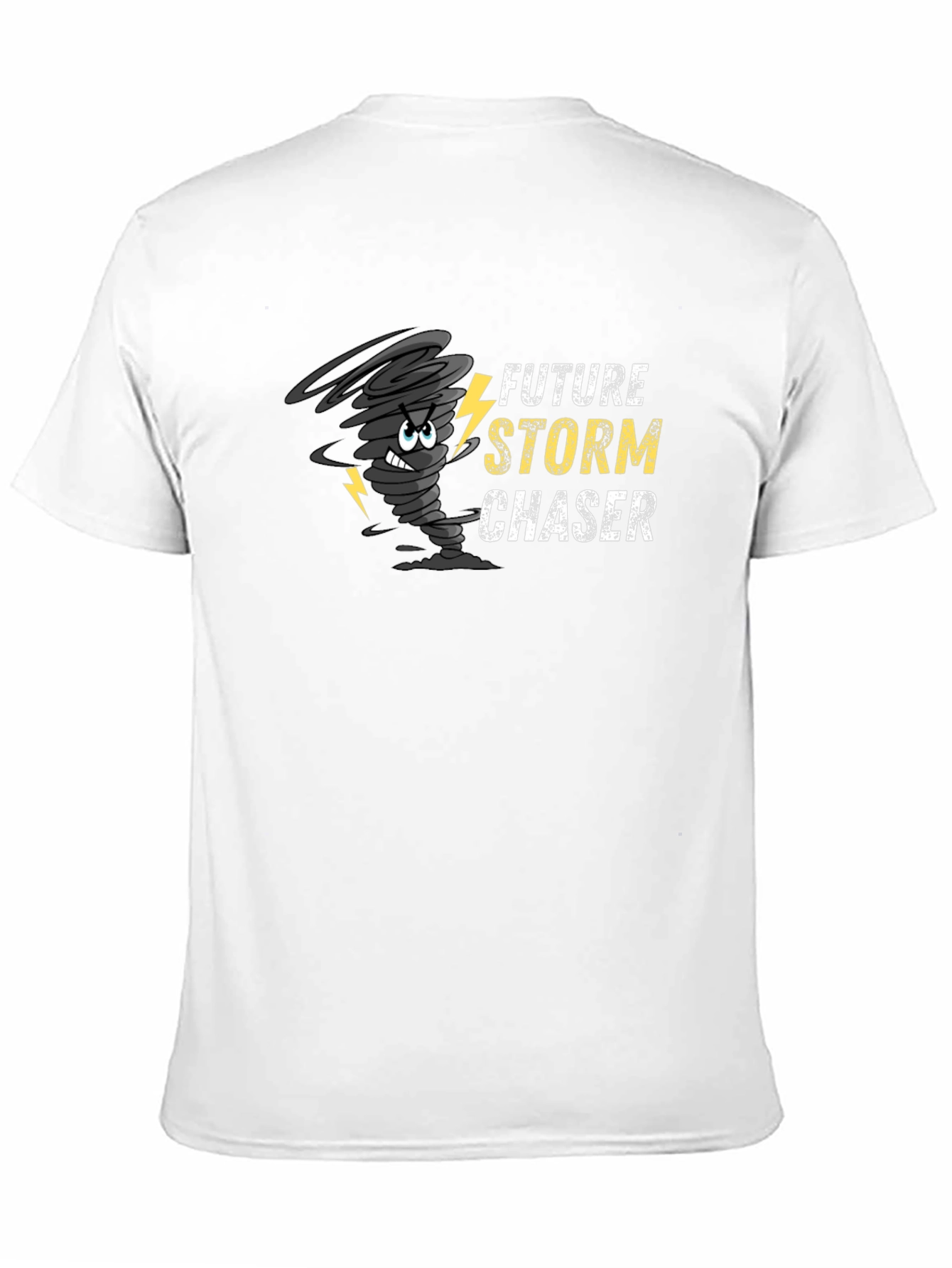 Future Storm Chaser Graphic Tee - Black Cotton