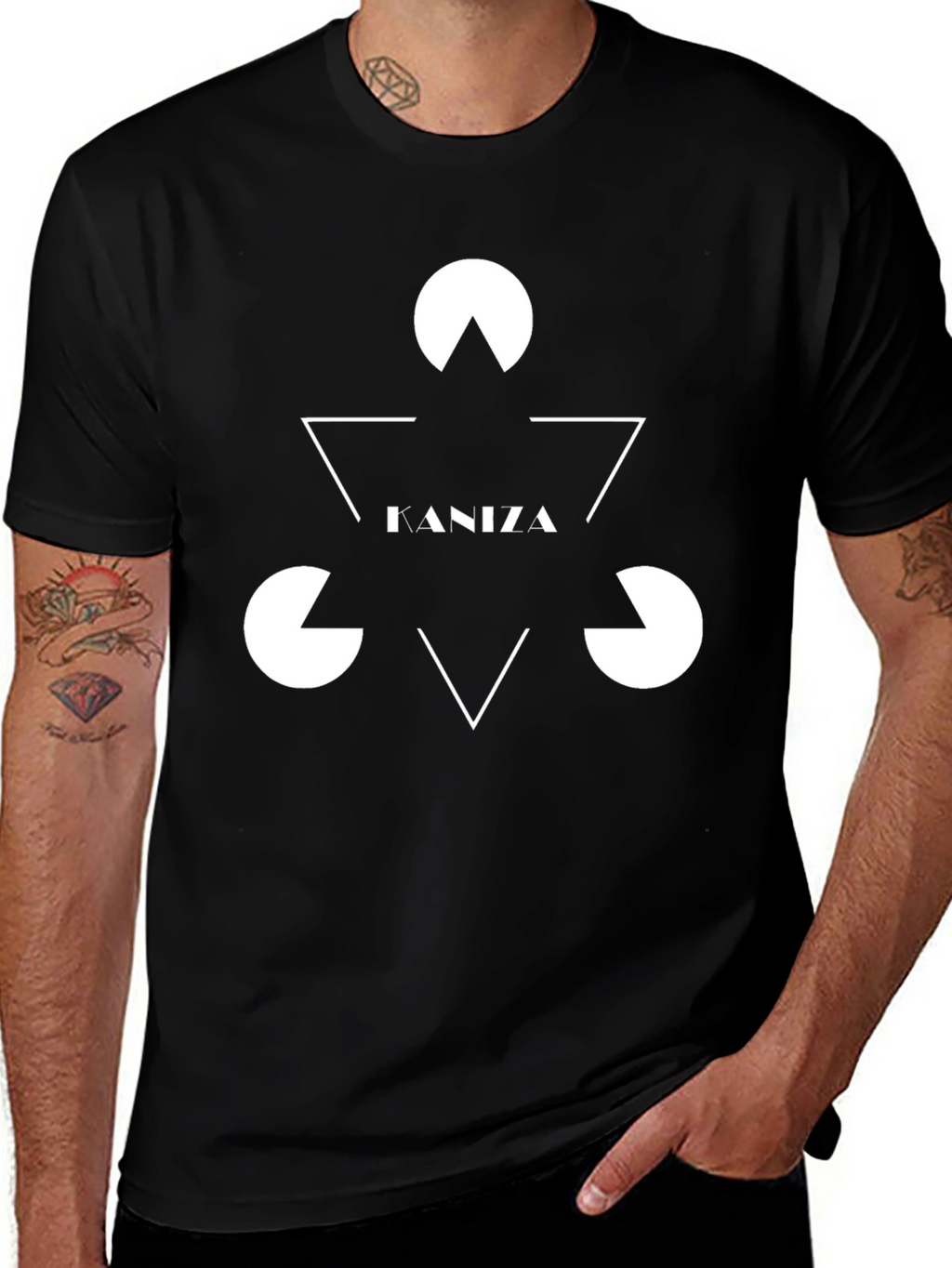 Geometric Graphic Tee - Kaniza Design