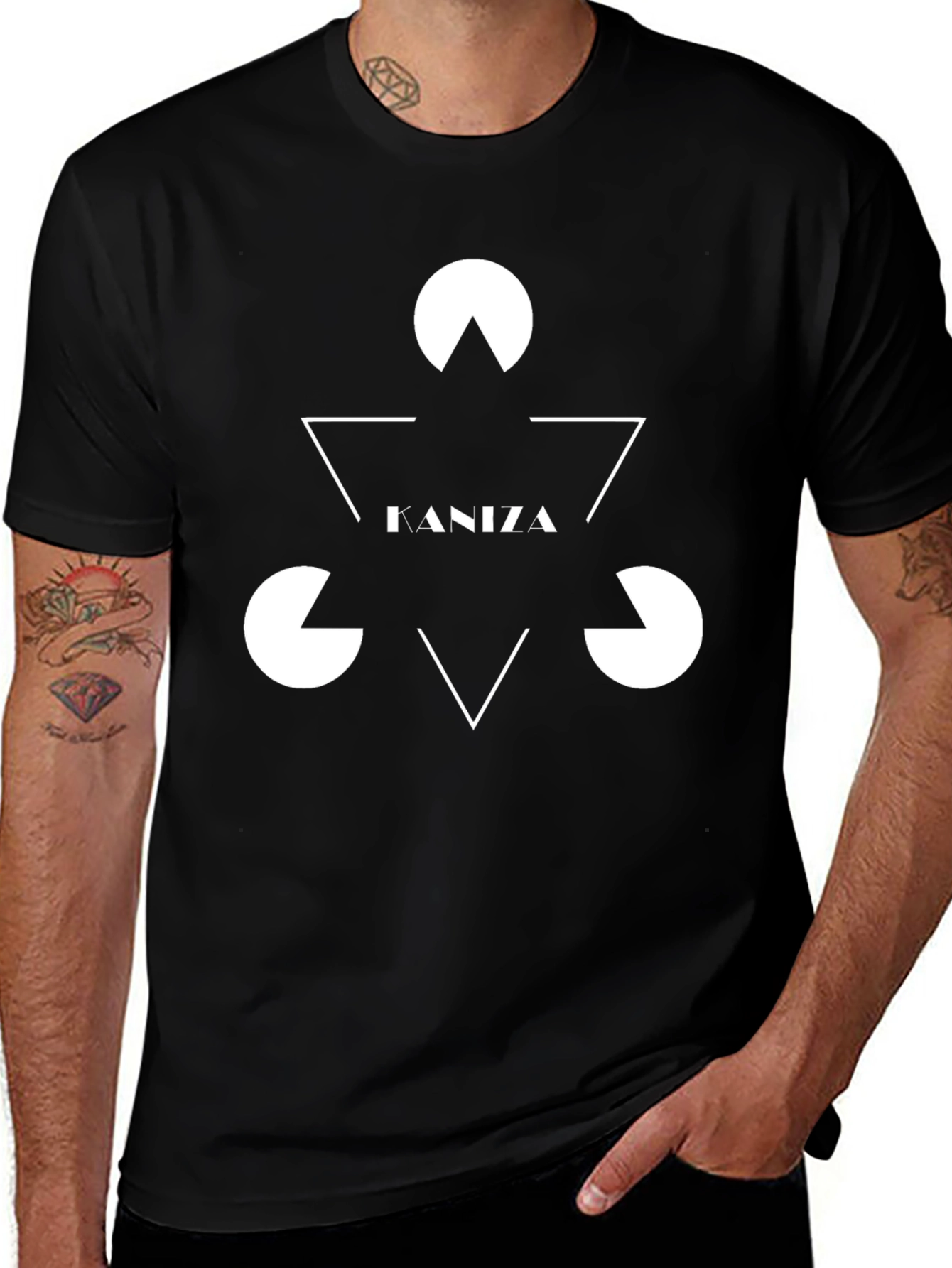 Geometric Graphic Tee - Kaniza Design