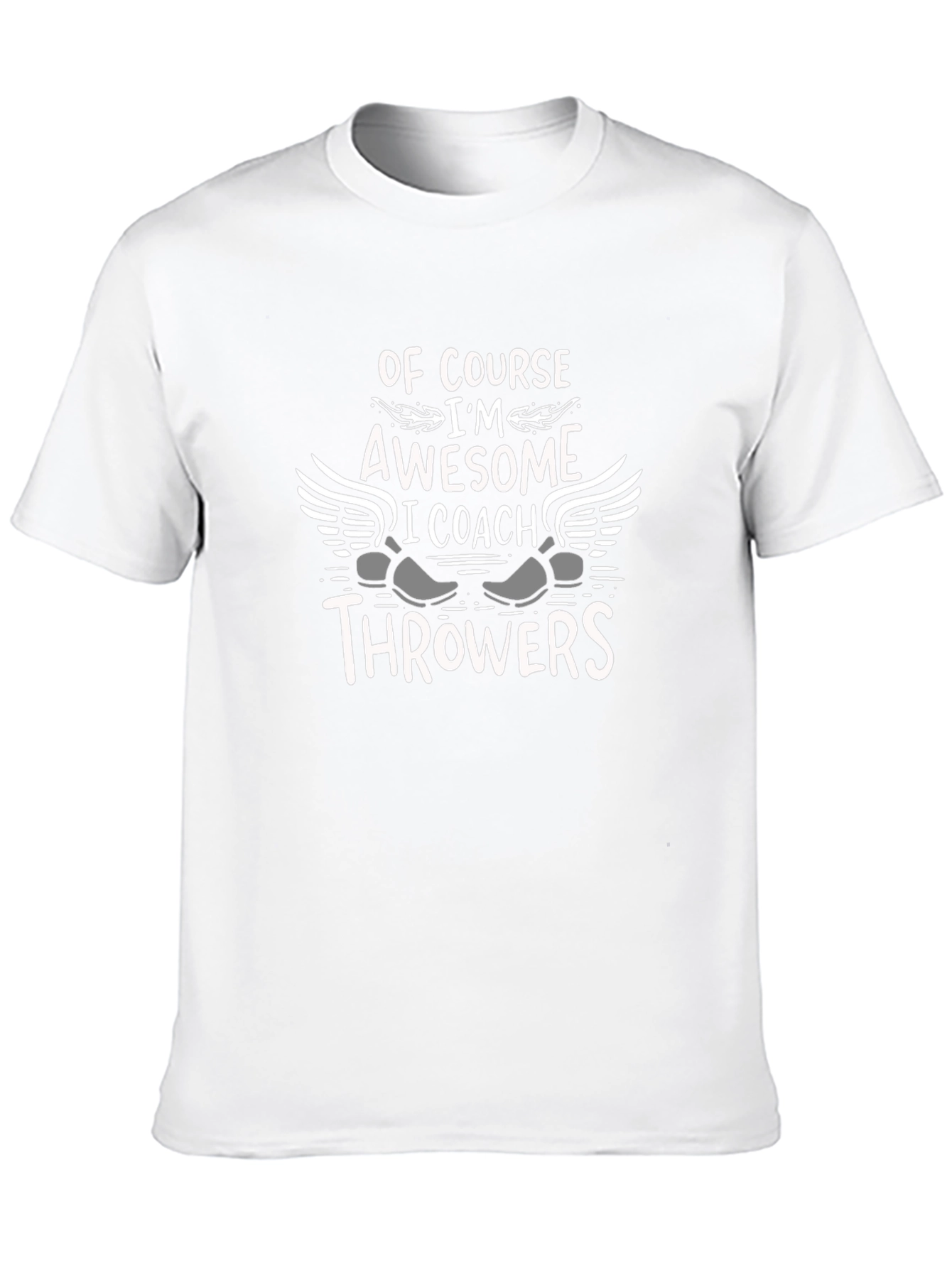Awesome Throwers Coach T-Shirt - Great Gift!