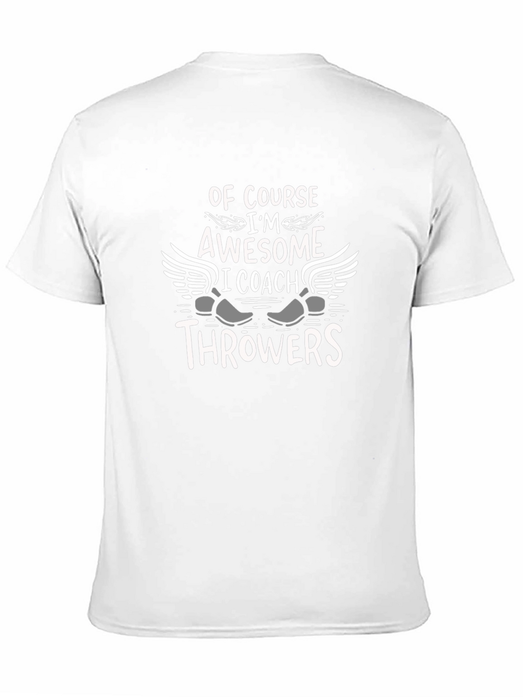 Awesome Throwers Coach T-Shirt - Great Gift!
