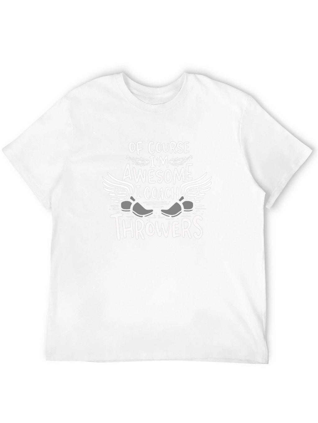 Awesome Throwers Coach T-Shirt - Great Gift!