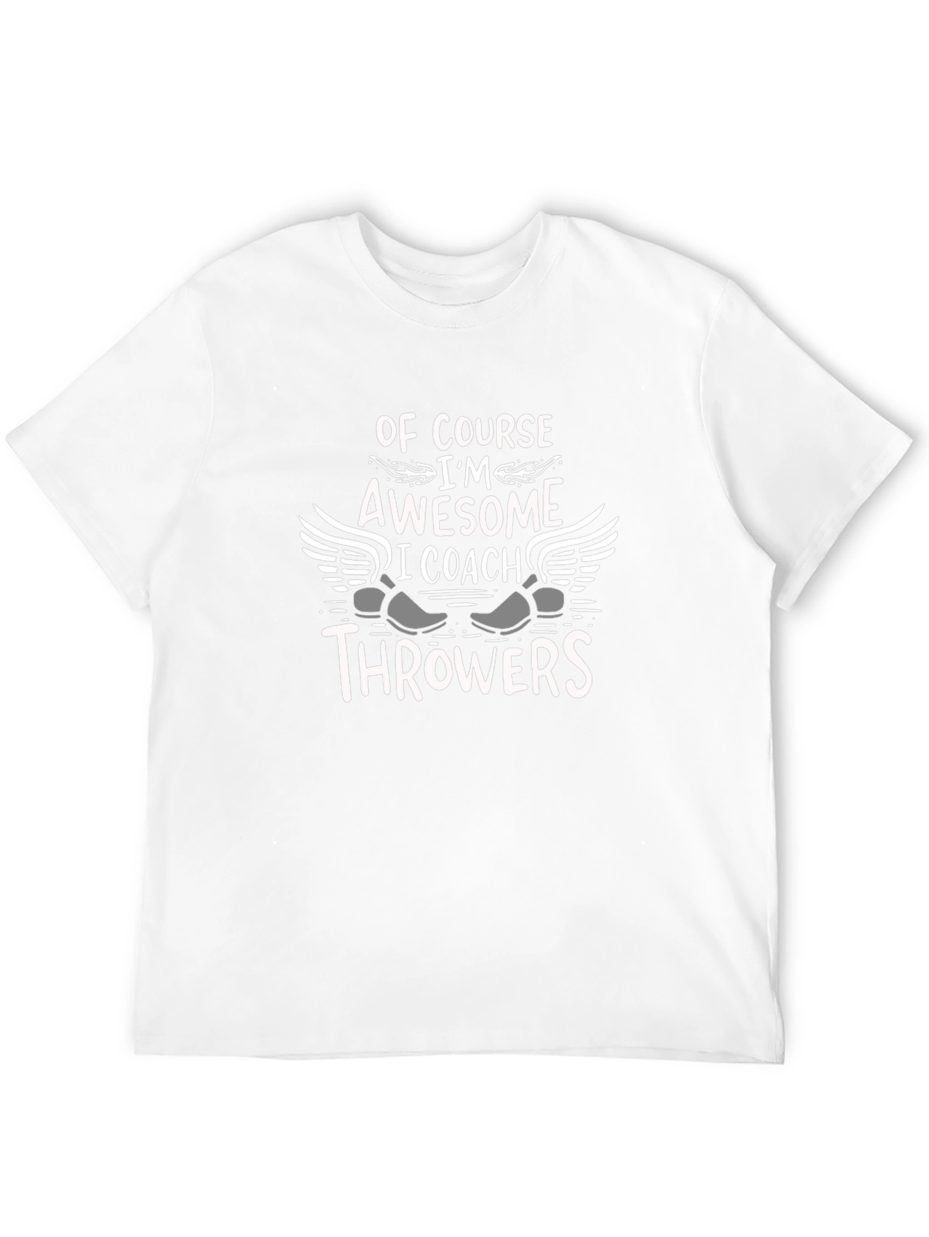 Awesome Throwers Coach T-Shirt - Great Gift!