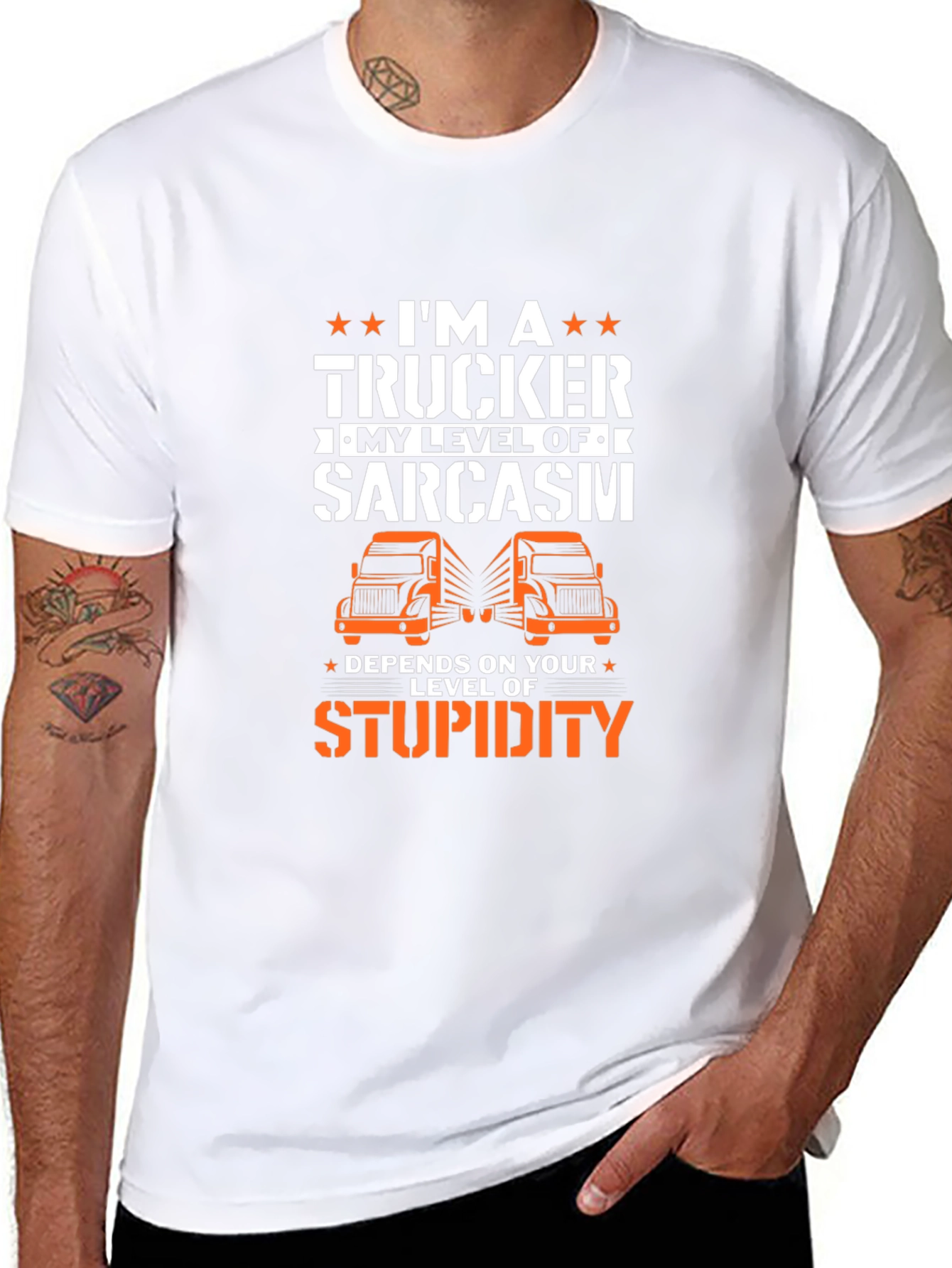 Trucker Sarcasm T-Shirt - Driver Humor Tee