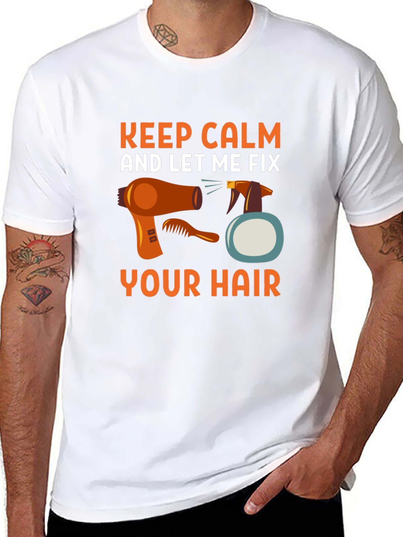 Keep Calm Hair Stylist T-Shirt