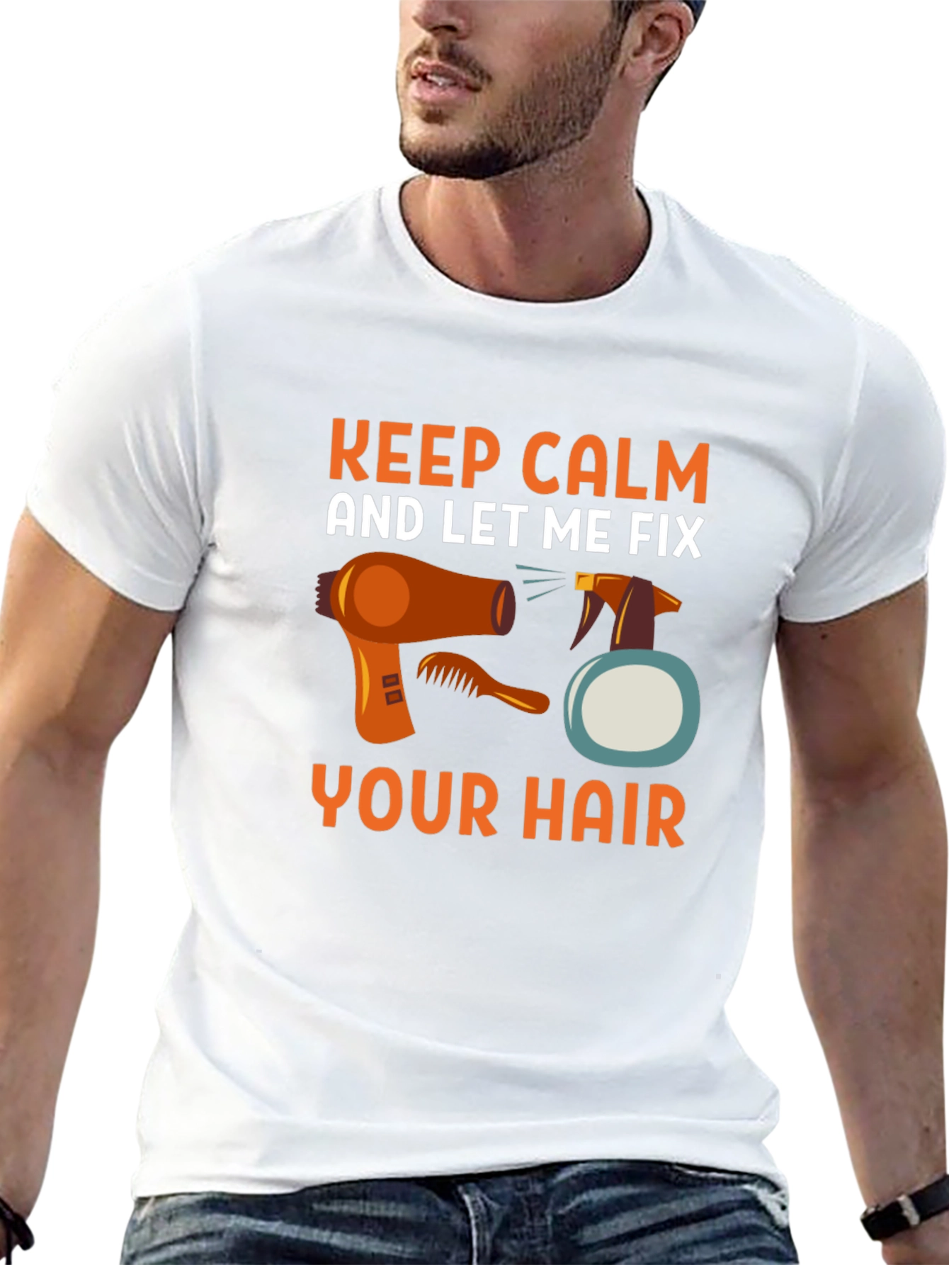 Keep Calm Hair Stylist T-Shirt