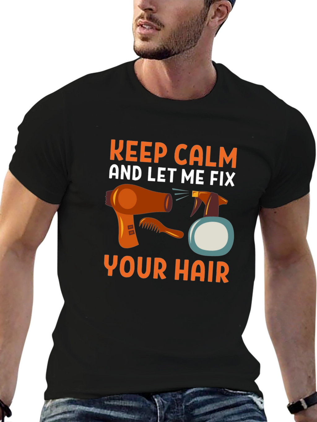 Keep Calm Hair Stylist T-Shirt