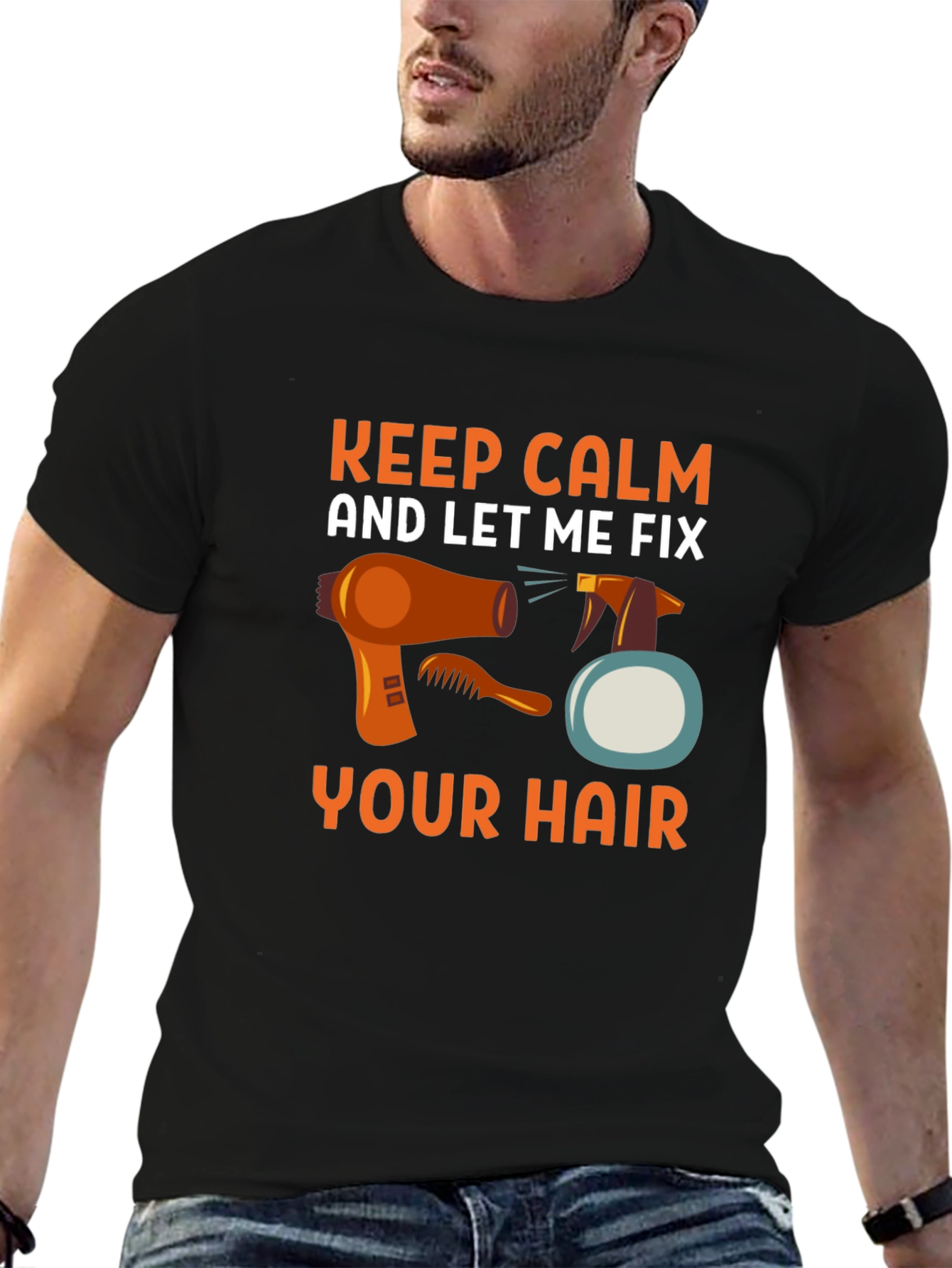 Keep Calm Hair Stylist T-Shirt